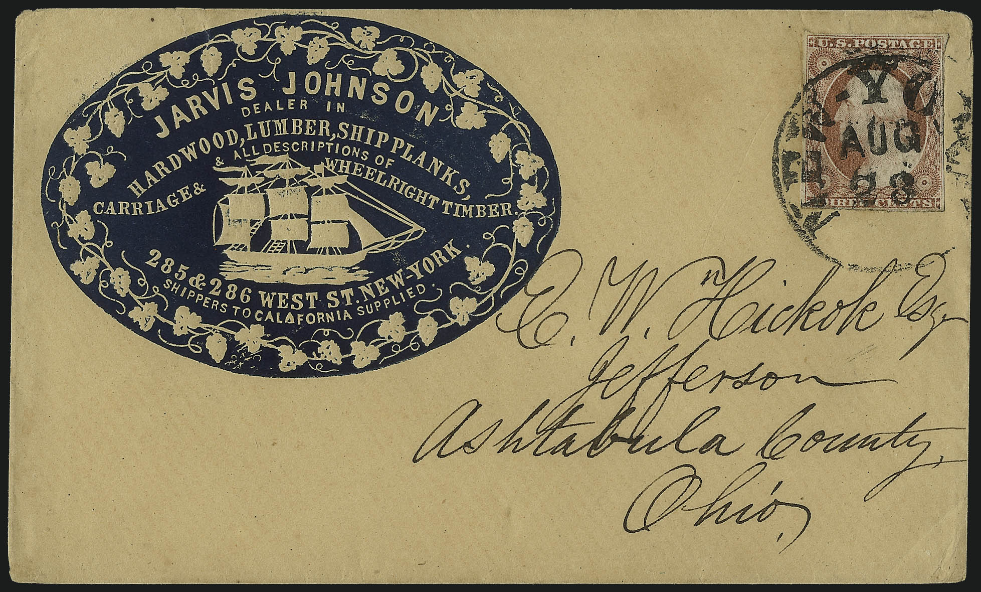 Sale no. 1100 — Lot no. 200 — Siegel Auction Galleries