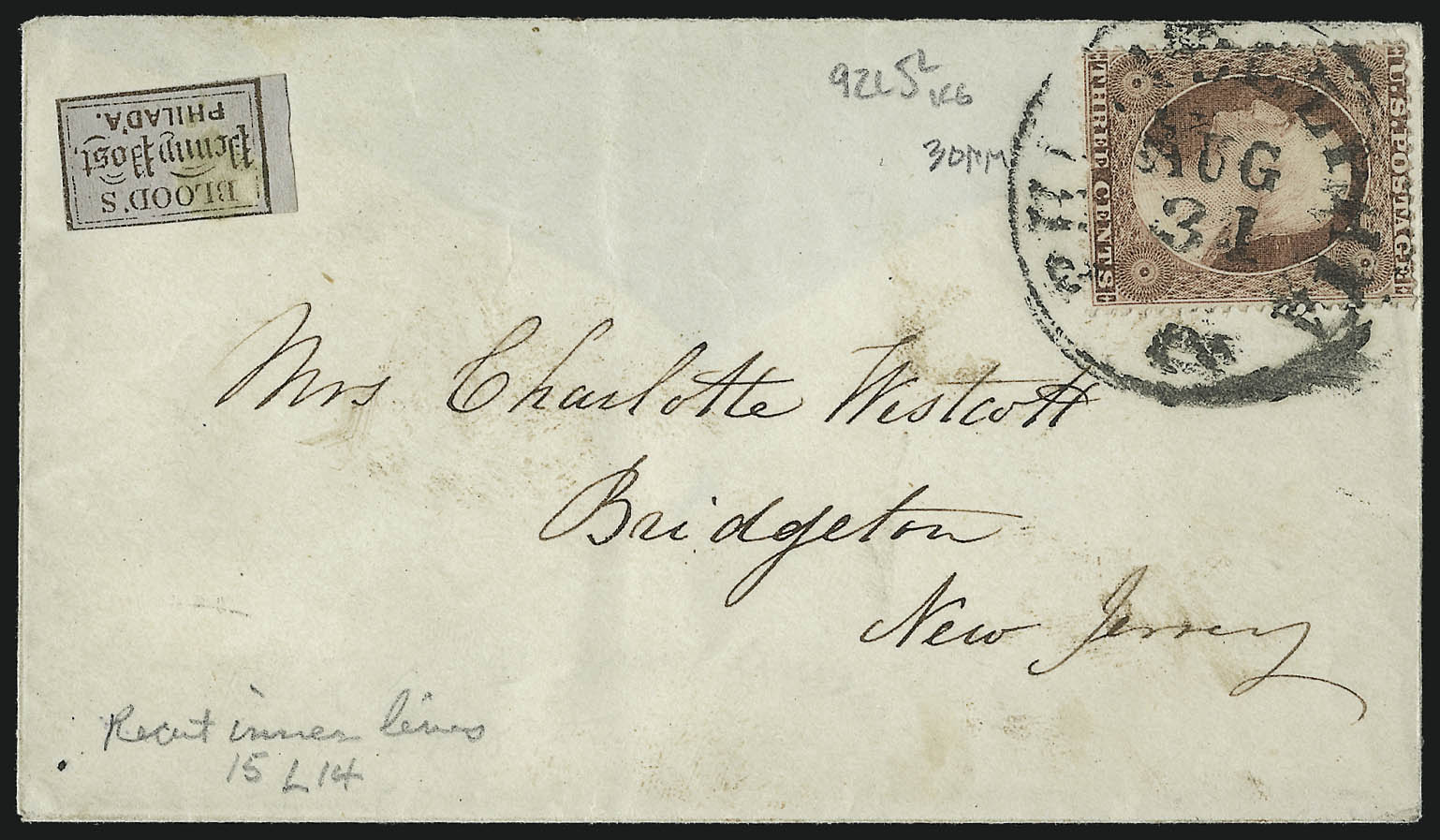 Sale no. 1100 — Lot no. 205 — Siegel Auction Galleries