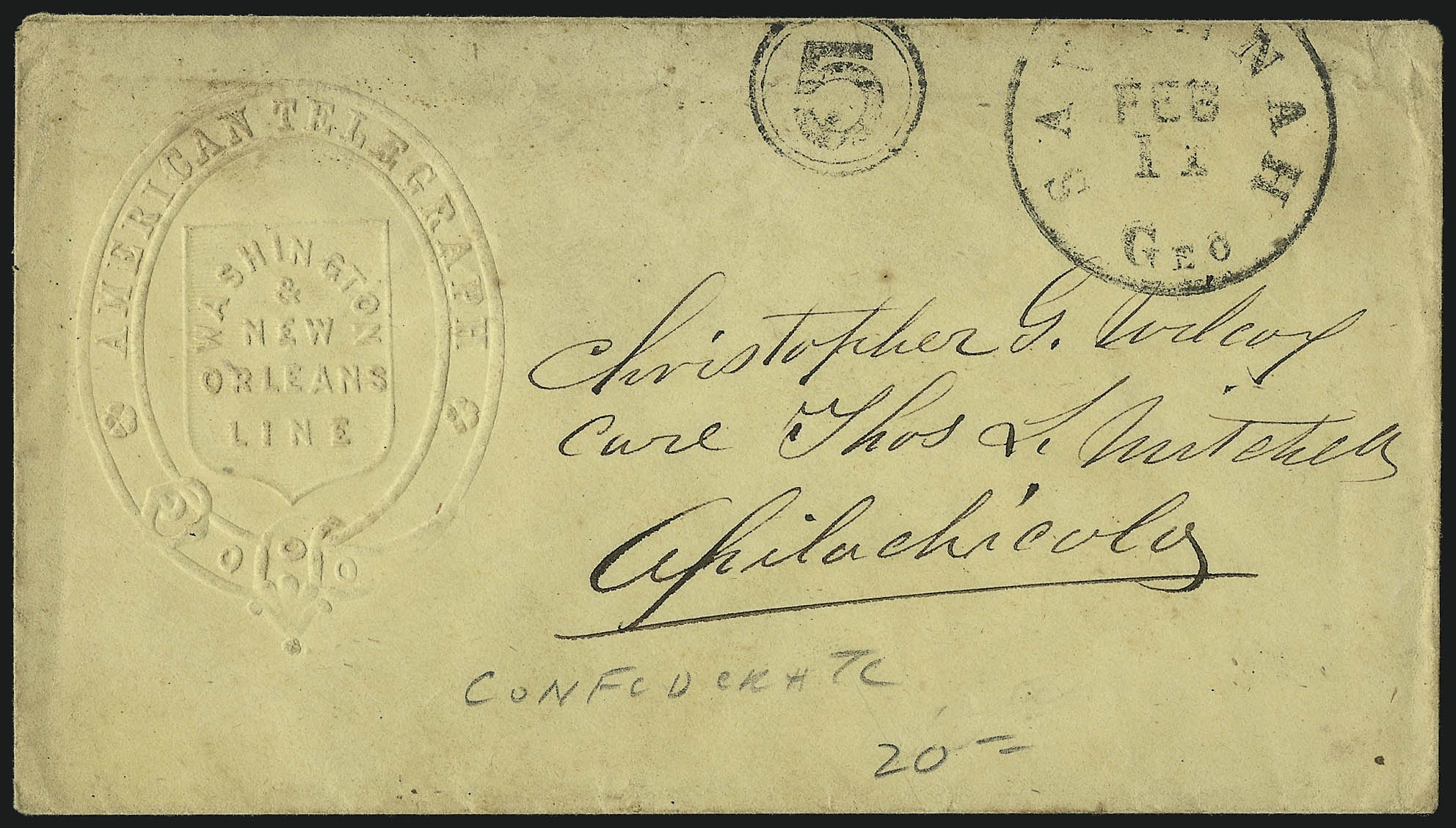 Sale no. 1100 — Lot no. 235 — Siegel Auction Galleries