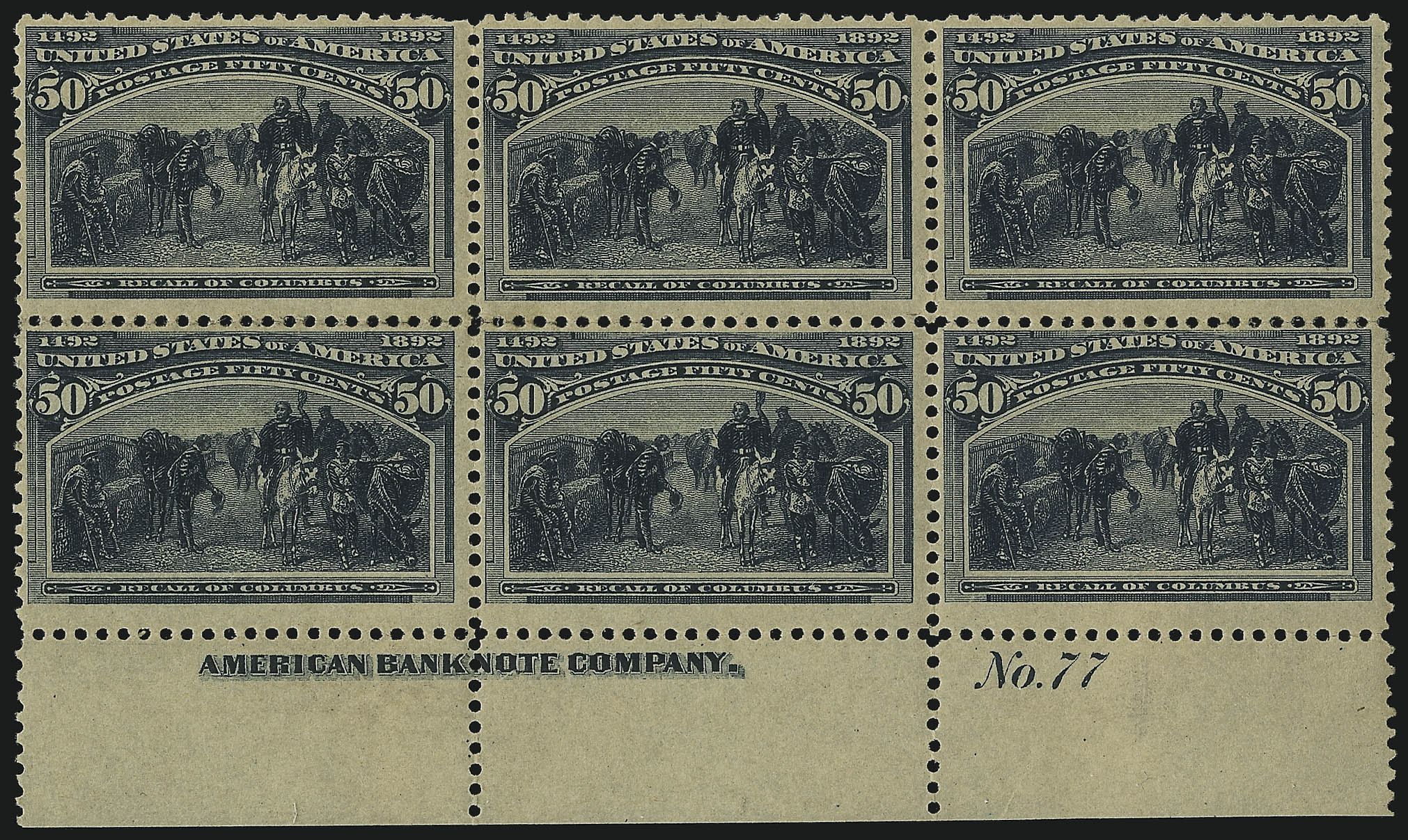 Sale no. 1100 — Lot no. 53 — Siegel Auction Galleries