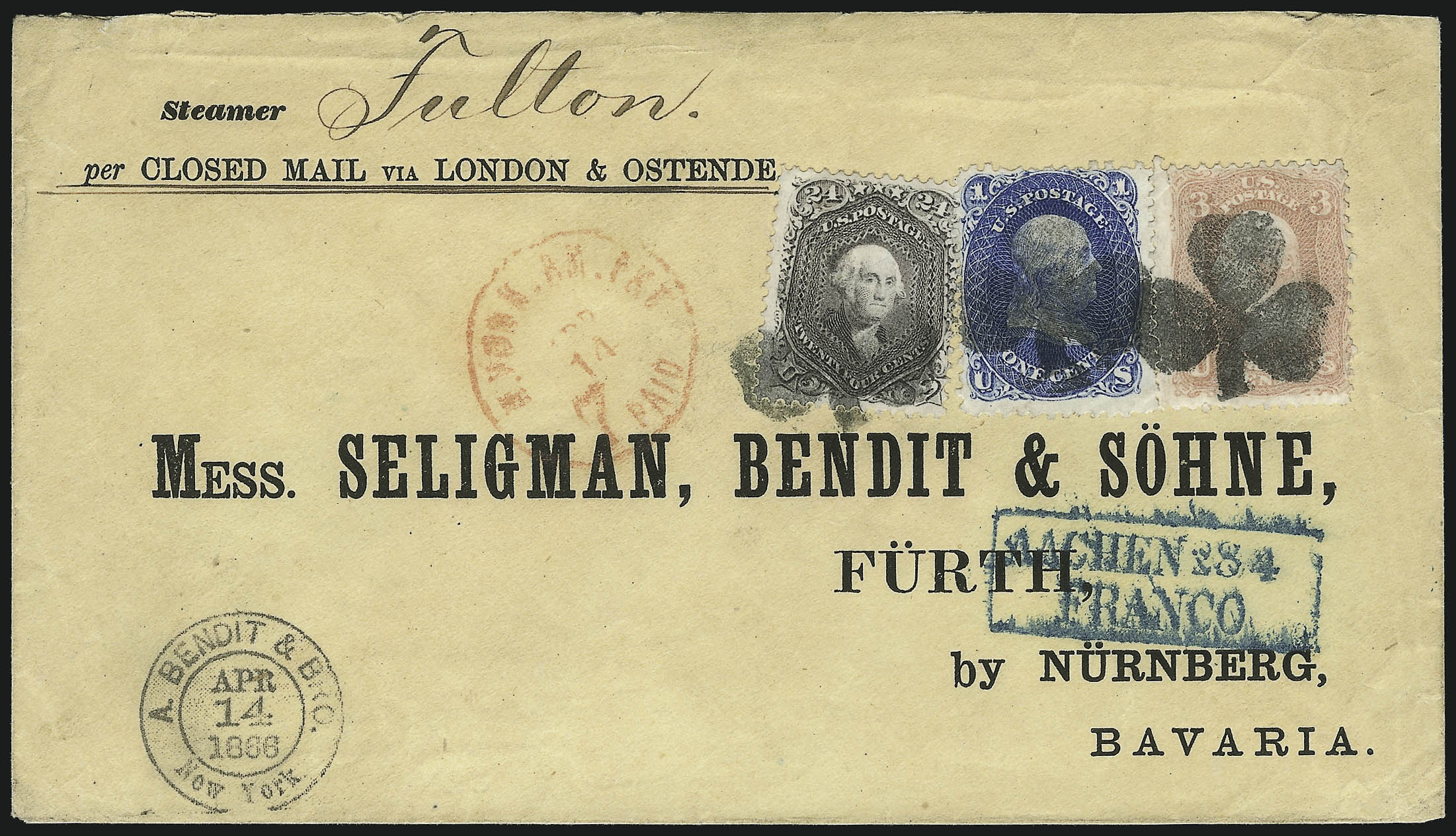 Sale no. 1106 — Lot no. 3098 — Siegel Auction Galleries