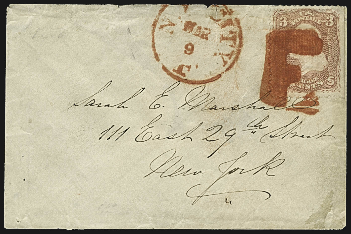 Sale no. 1107 — Lot no. 167 — Siegel Auction Galleries