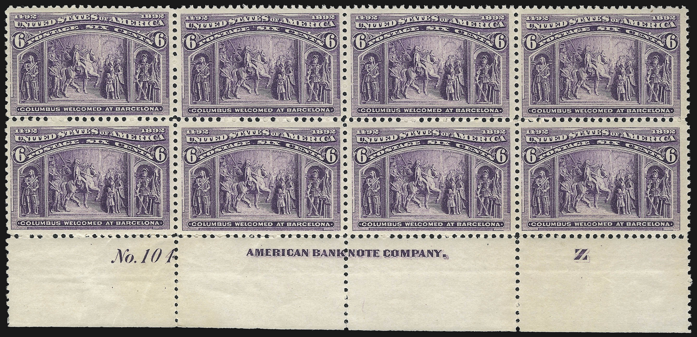 Sale no. 1107 — Lot no. 315 — Siegel Auction Galleries