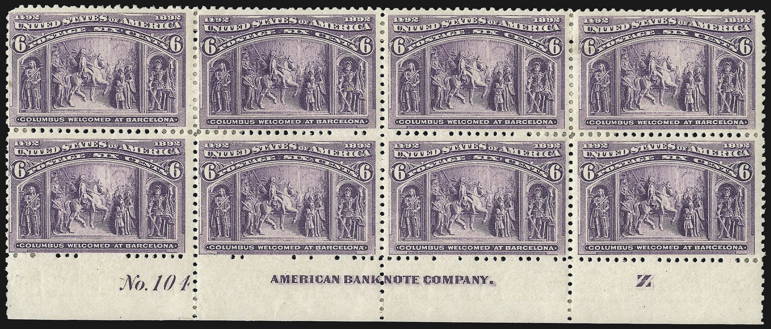 Sale no. 1107 — Lot no. 316 — Siegel Auction Galleries