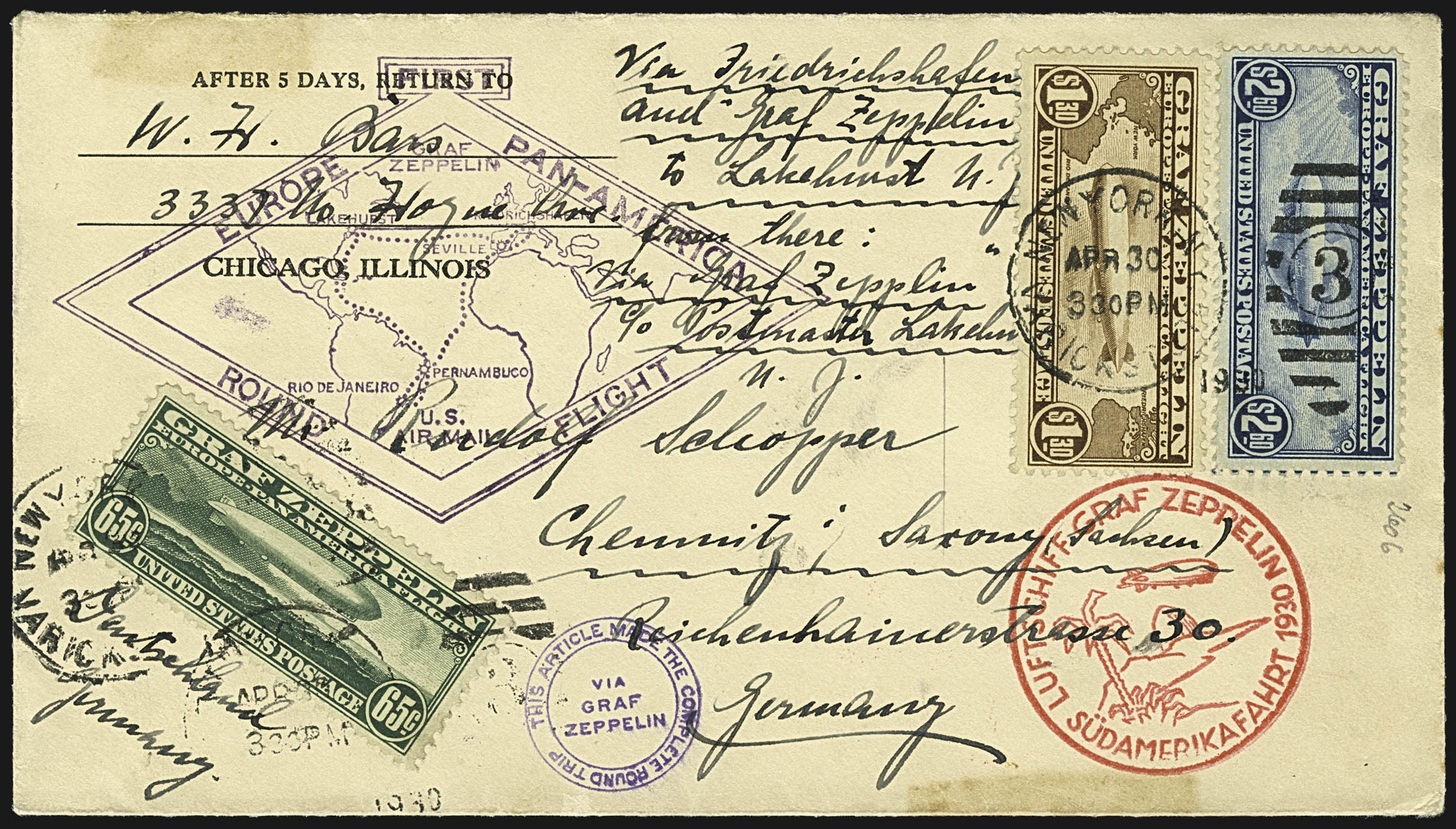 Sale no. 1107 — Lot no. 596 — Siegel Auction Galleries