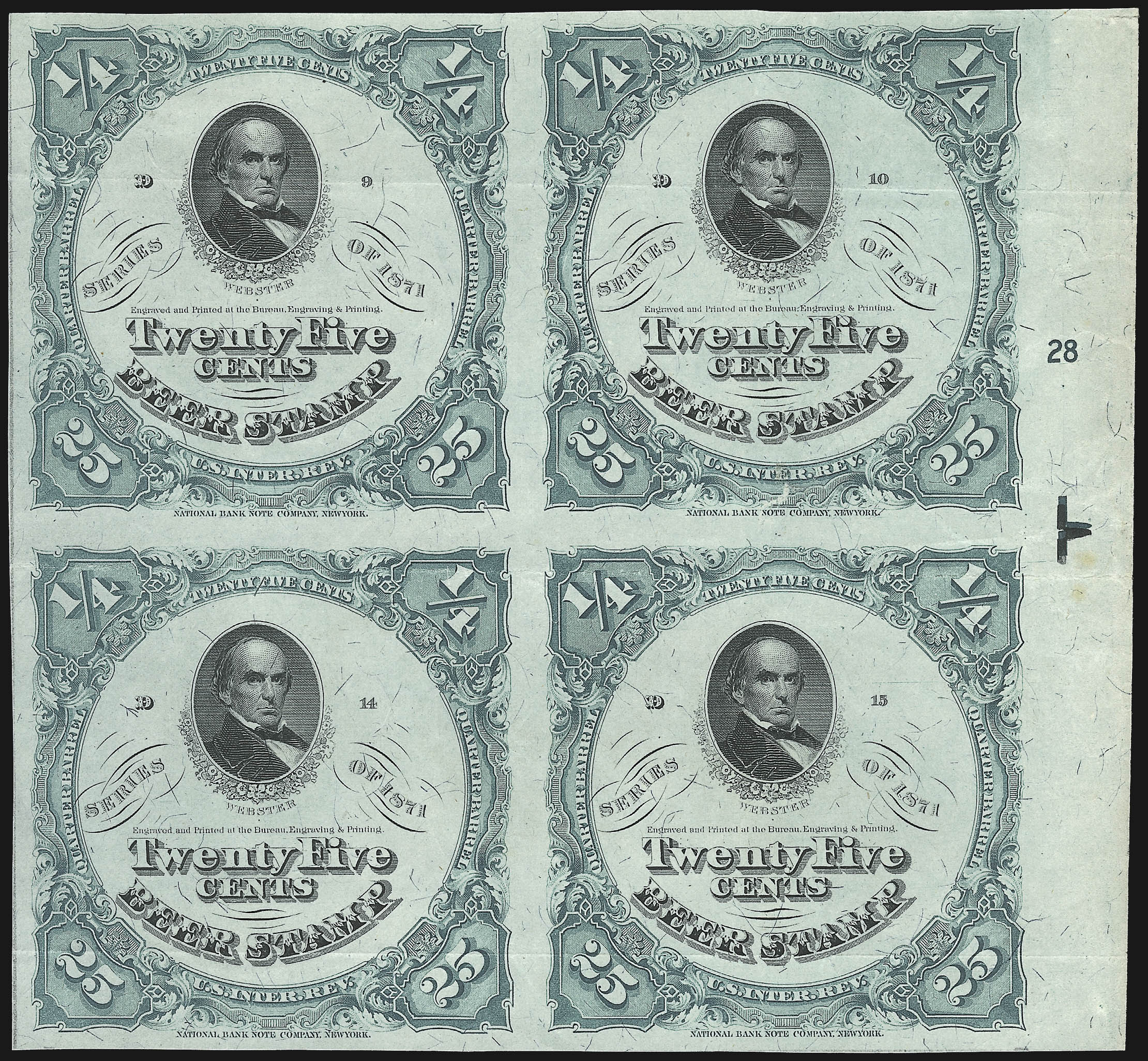 Sale no. 1107 — Lot no. 663 — Siegel Auction Galleries