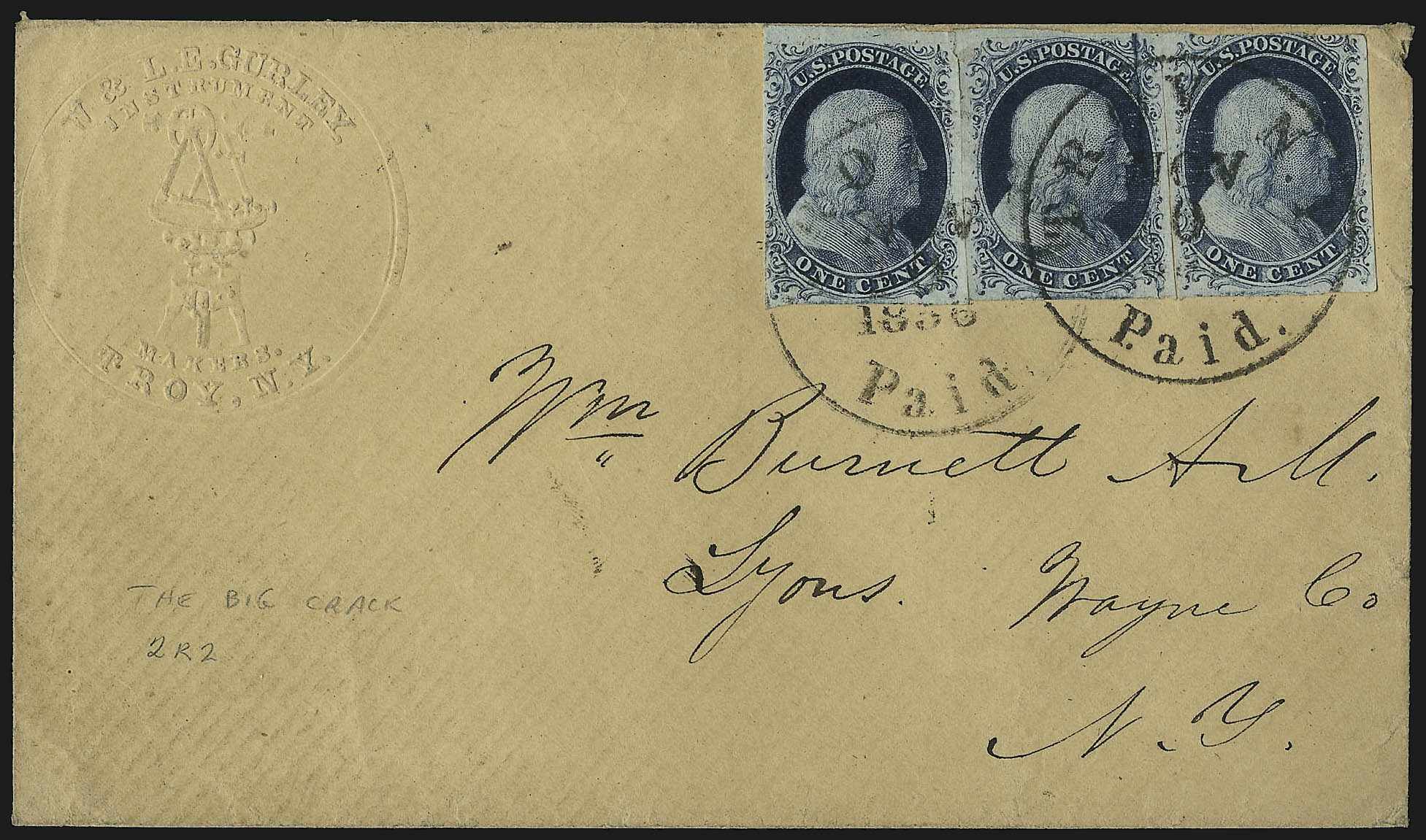 Sale no. 1109 — Lot no. 446 — Siegel Auction Galleries