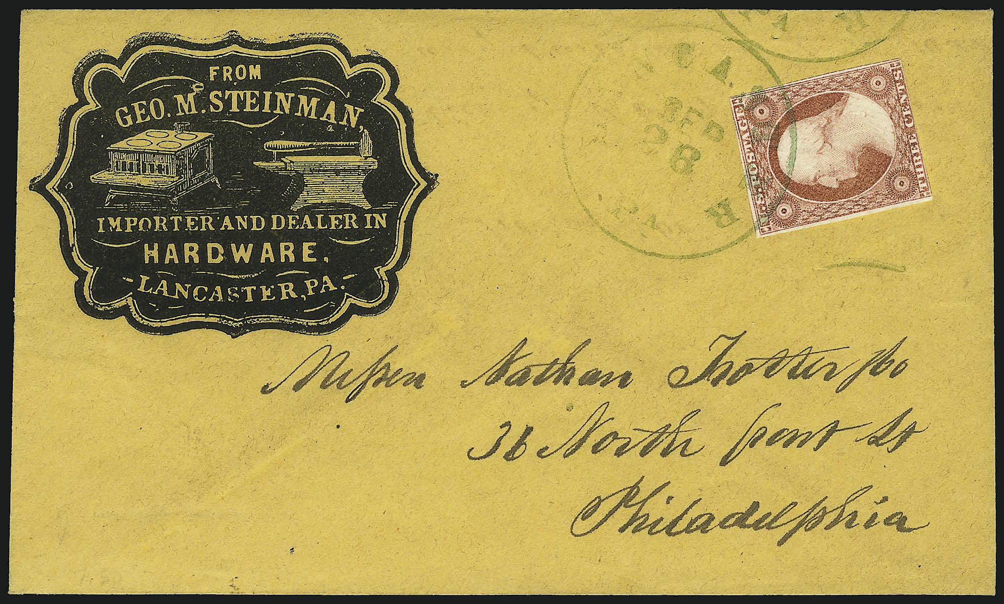Sale no. 1109 — Lot no. 457 — Siegel Auction Galleries