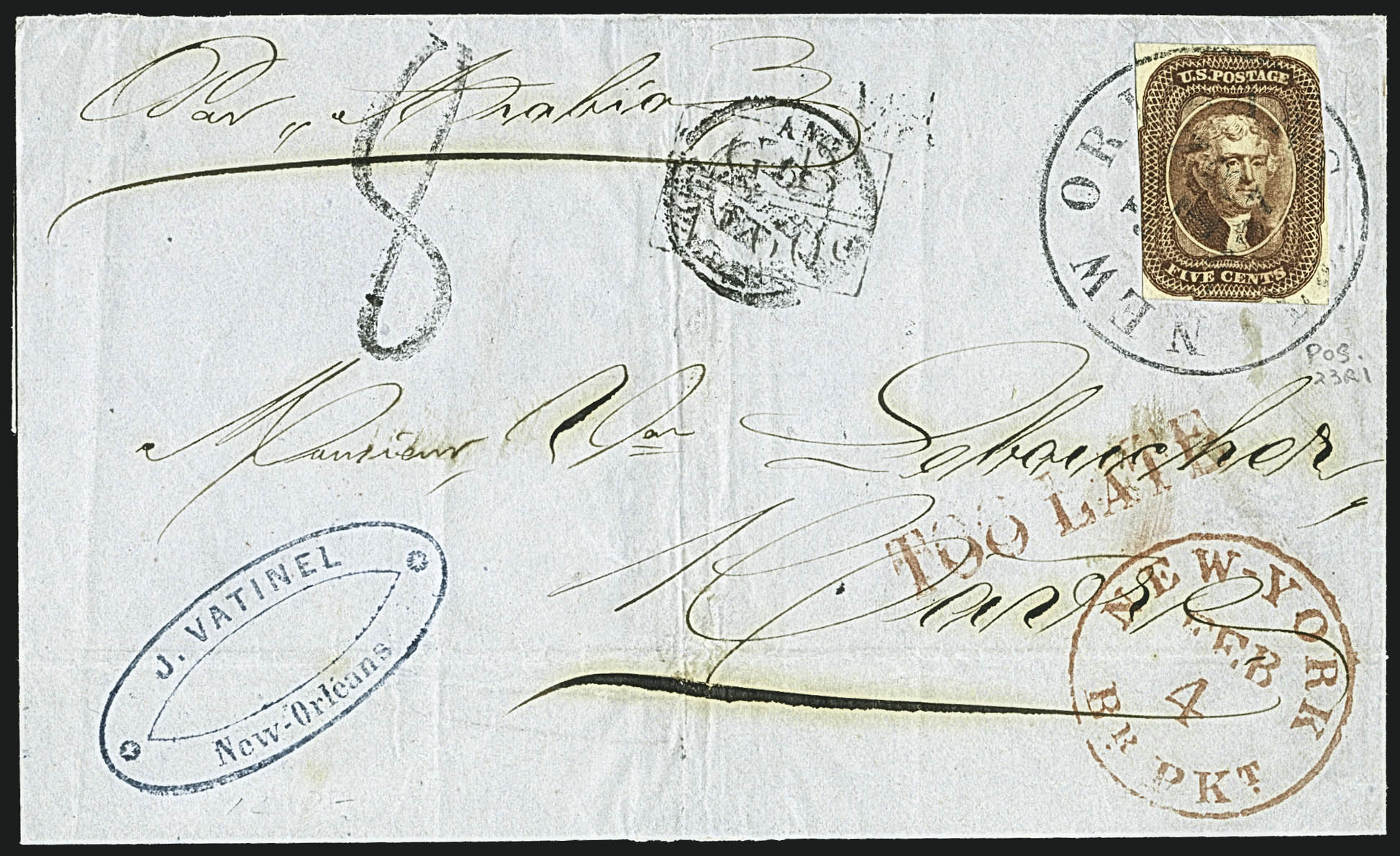 Sale no. 1109 — Lot no. 467 — Siegel Auction Galleries