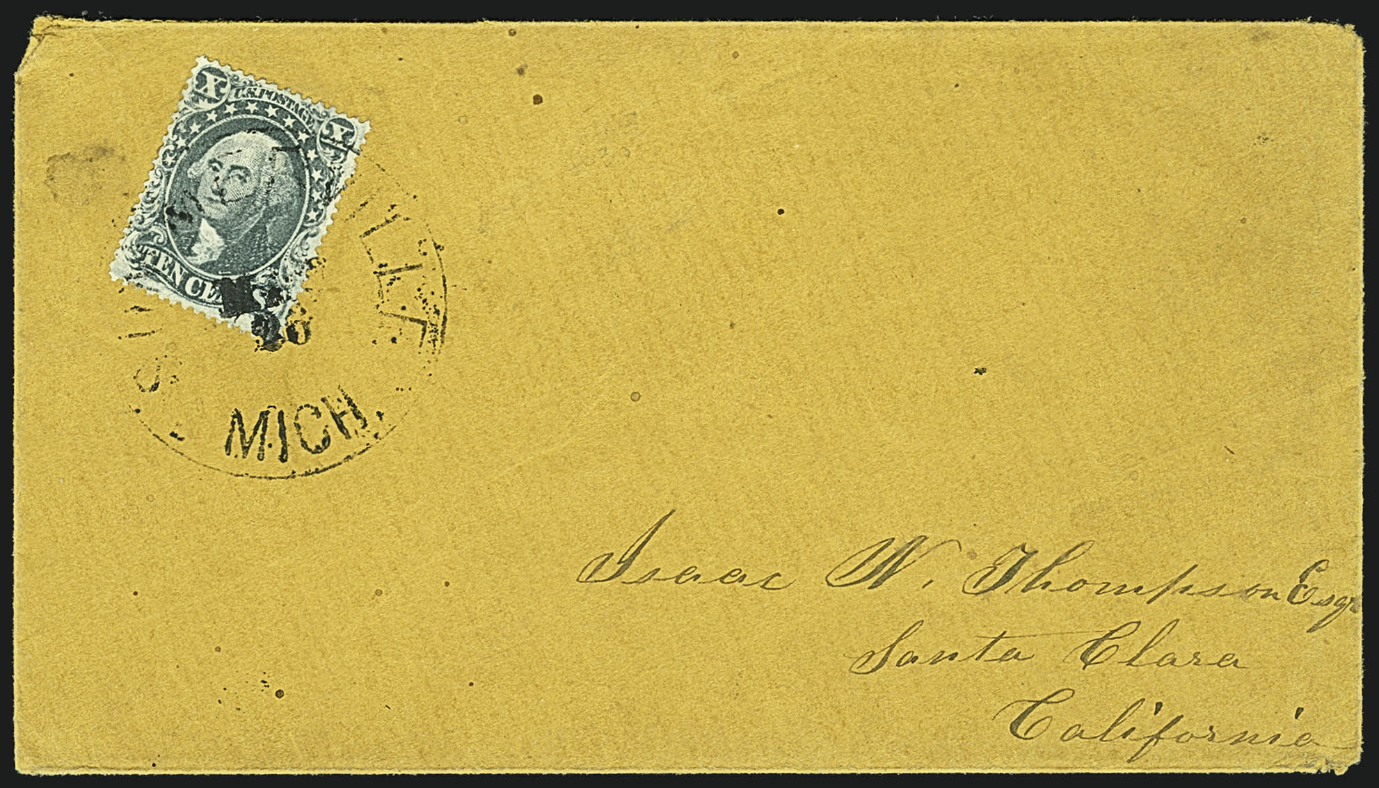 Sale no. 1109 — Lot no. 539 — Siegel Auction Galleries