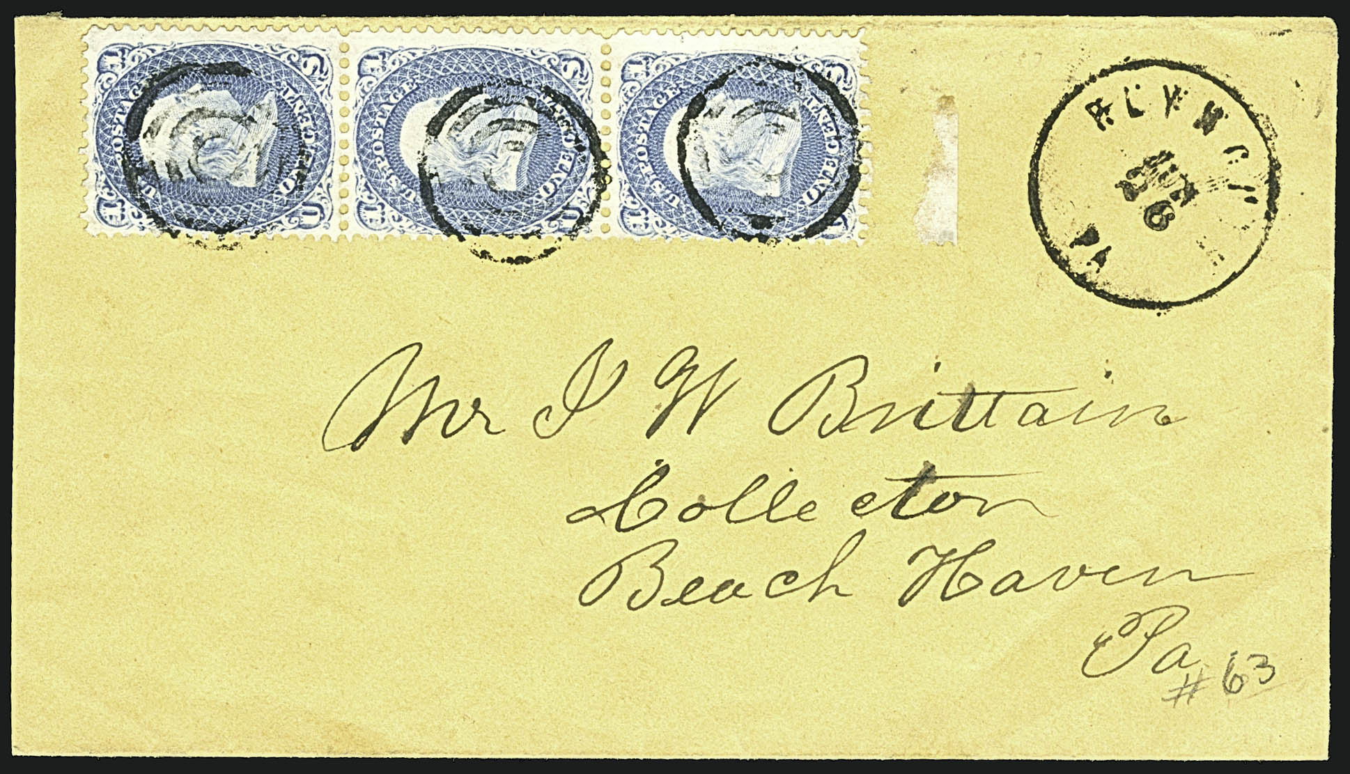 Sale no. 1109 — Lot no. 609 — Siegel Auction Galleries
