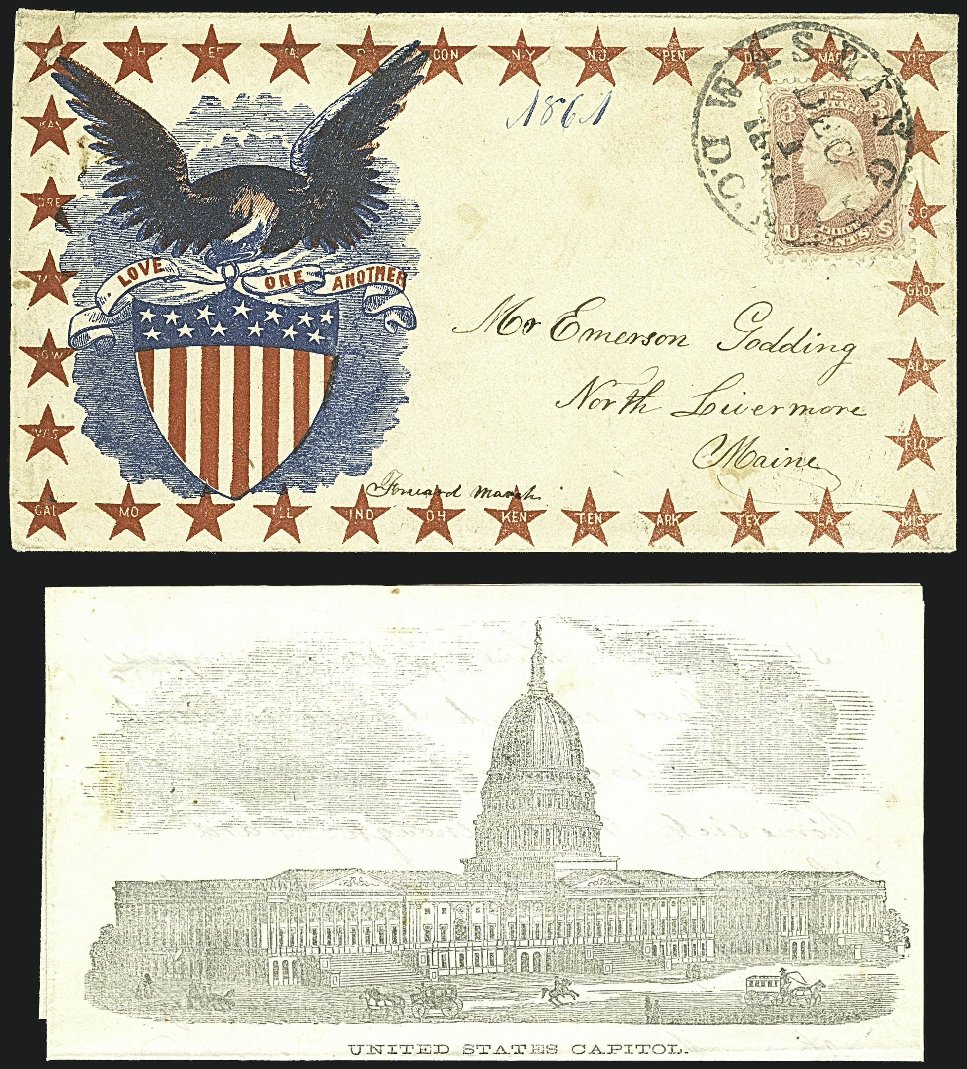 Sale no. 1109 — Lot no. 610 — Siegel Auction Galleries