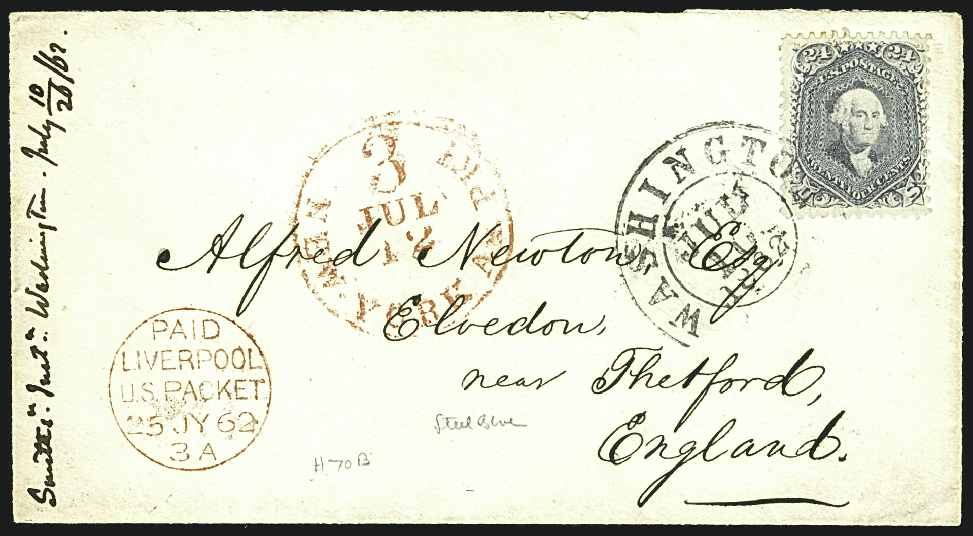 Sale no. 1109 — Lot no. 641 — Siegel Auction Galleries