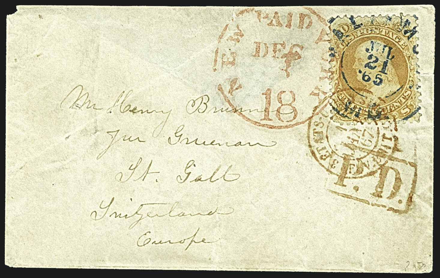Sale no. 1109 — Lot no. 642 — Siegel Auction Galleries