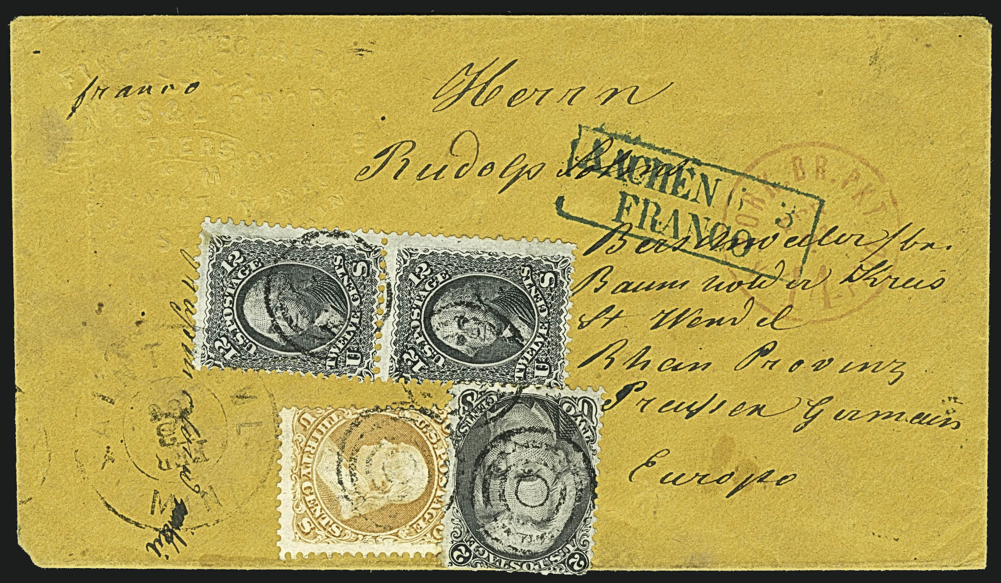 Sale no. 1109 — Lot no. 645 — Siegel Auction Galleries