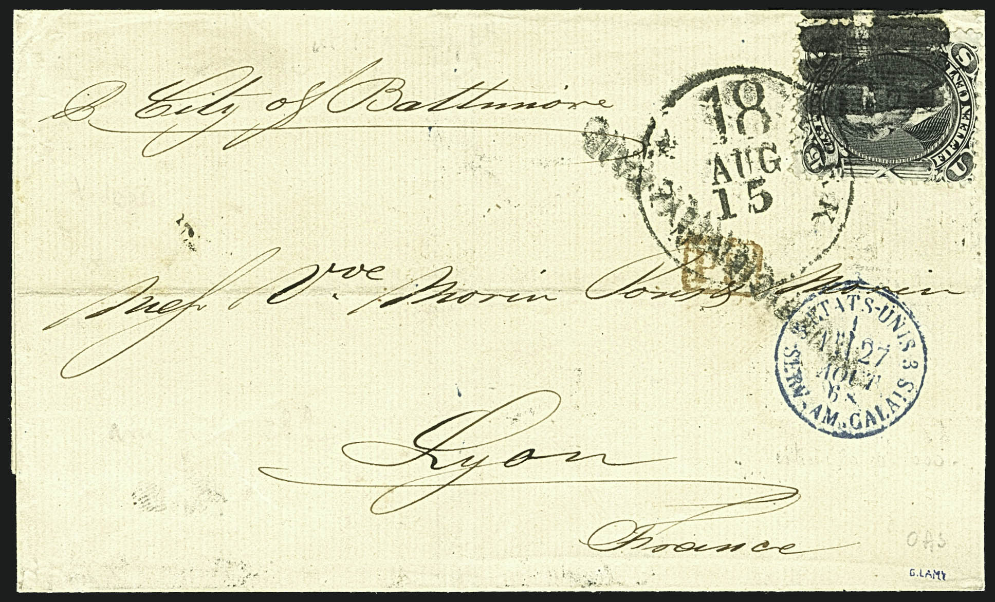 Sale no. 1109 — Lot no. 665 — Siegel Auction Galleries