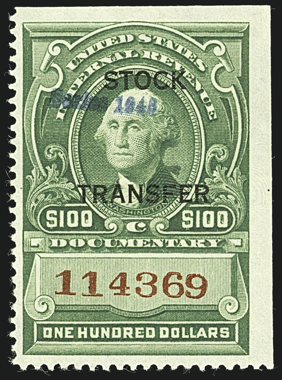 Sale no. 1110 — Lot no. 1424 — Siegel Auction Galleries
