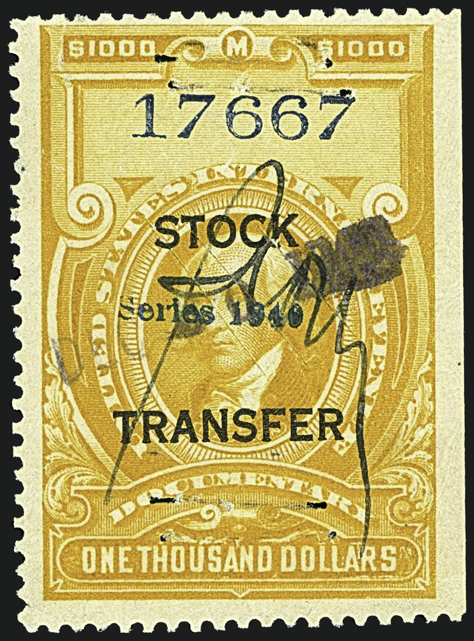 Sale no. 1110 — Lot no. 1428 — Siegel Auction Galleries