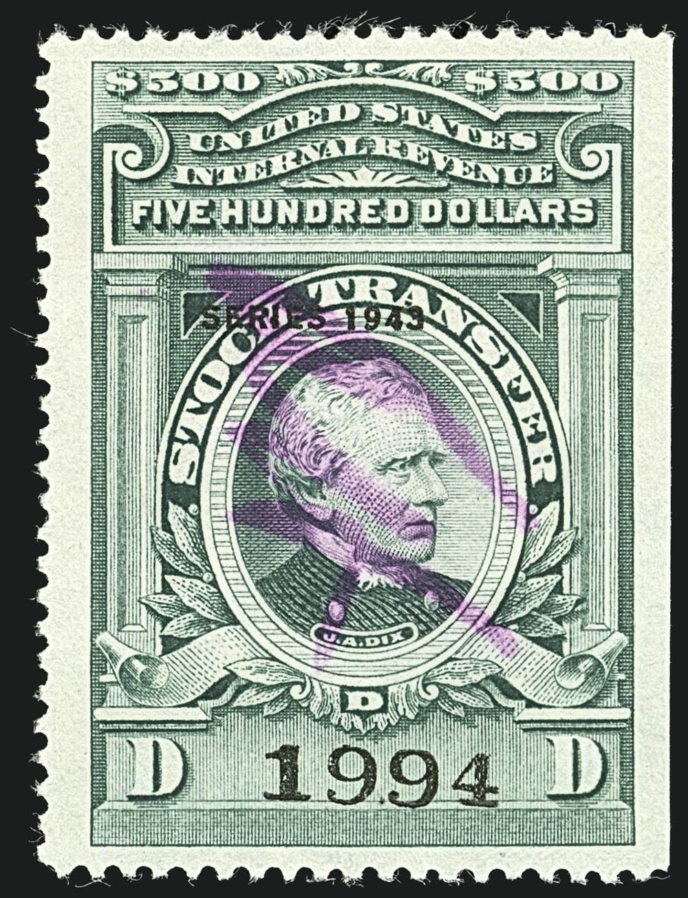 Sale no. 1110 — Lot no. 1447 — Siegel Auction Galleries