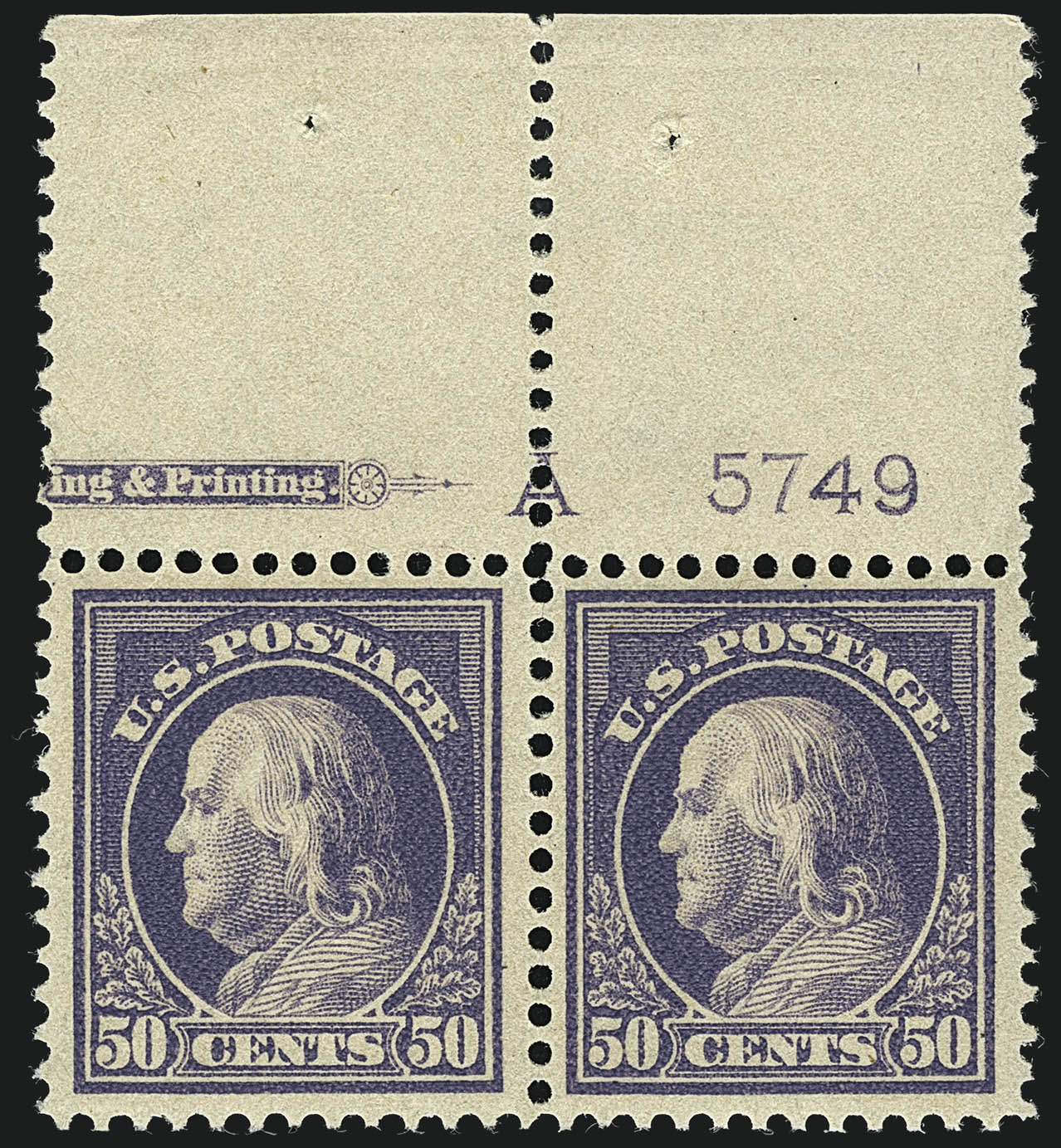 Sale no. 1111 — Lot no. 423 — Siegel Auction Galleries