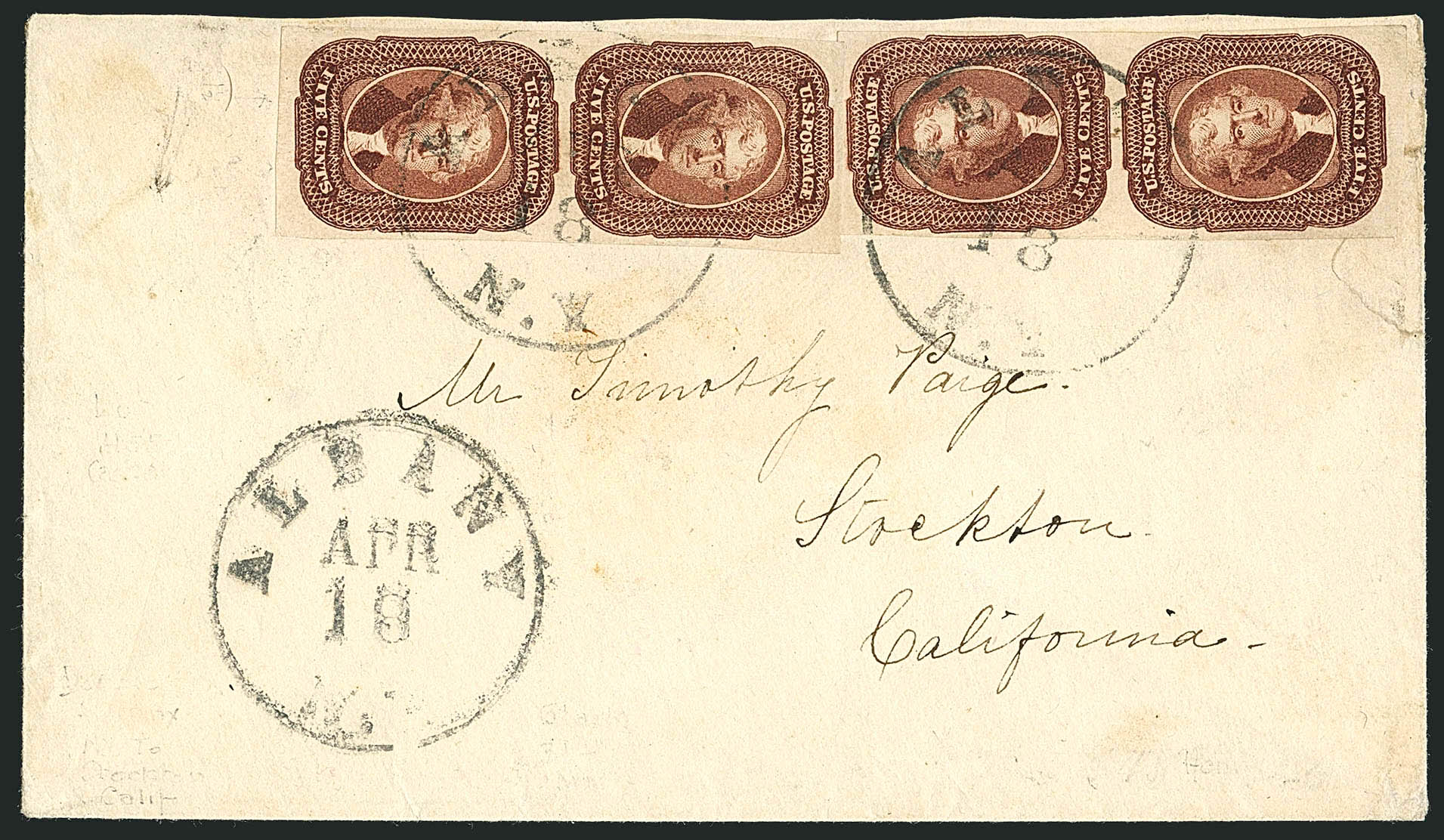 Sale no. 1115 — Lot no. 2107 — Siegel Auction Galleries