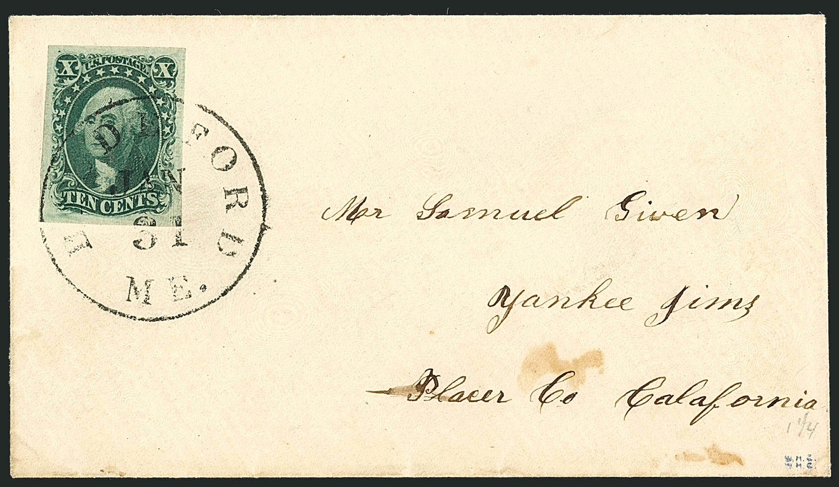 Sale no. 1115 — Lot no. 2129 — Siegel Auction Galleries