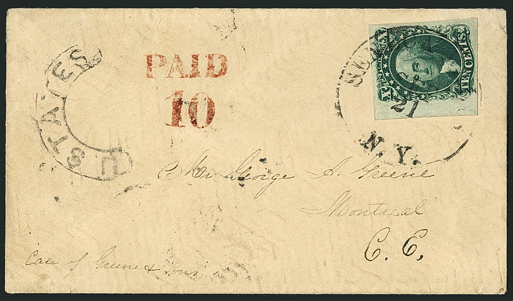 Sale no. 1115 — Lot no. 2130 — Siegel Auction Galleries