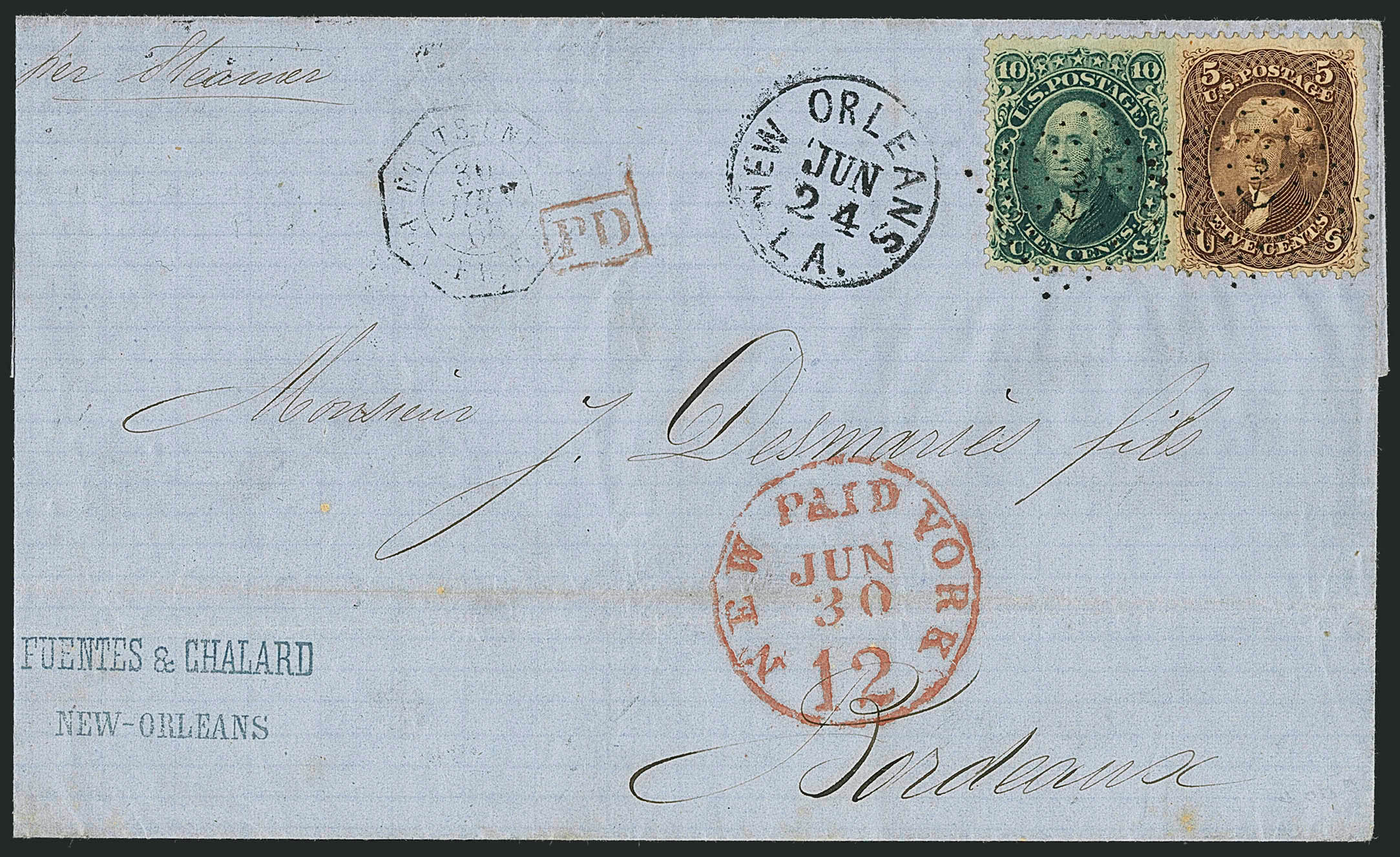 Sale no. 1115 — Lot no. 2213 — Siegel Auction Galleries