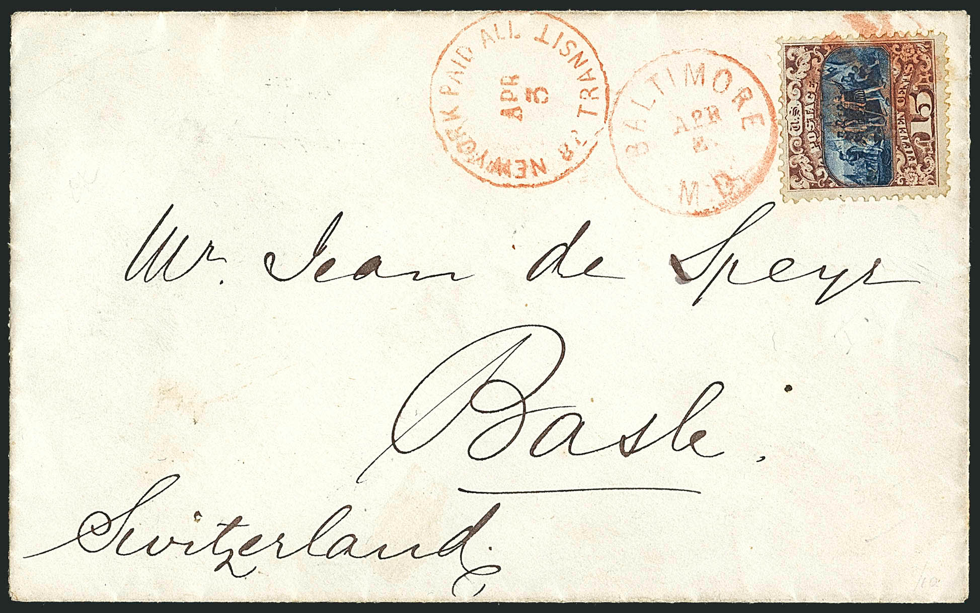 Sale no. 1115 — Lot no. 2274 — Siegel Auction Galleries