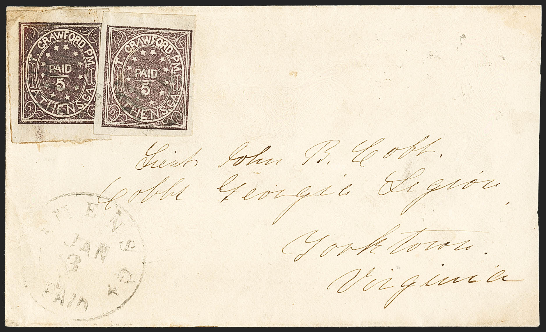 Sale no. 1129 — Lot no. 489 — Siegel Auction Galleries