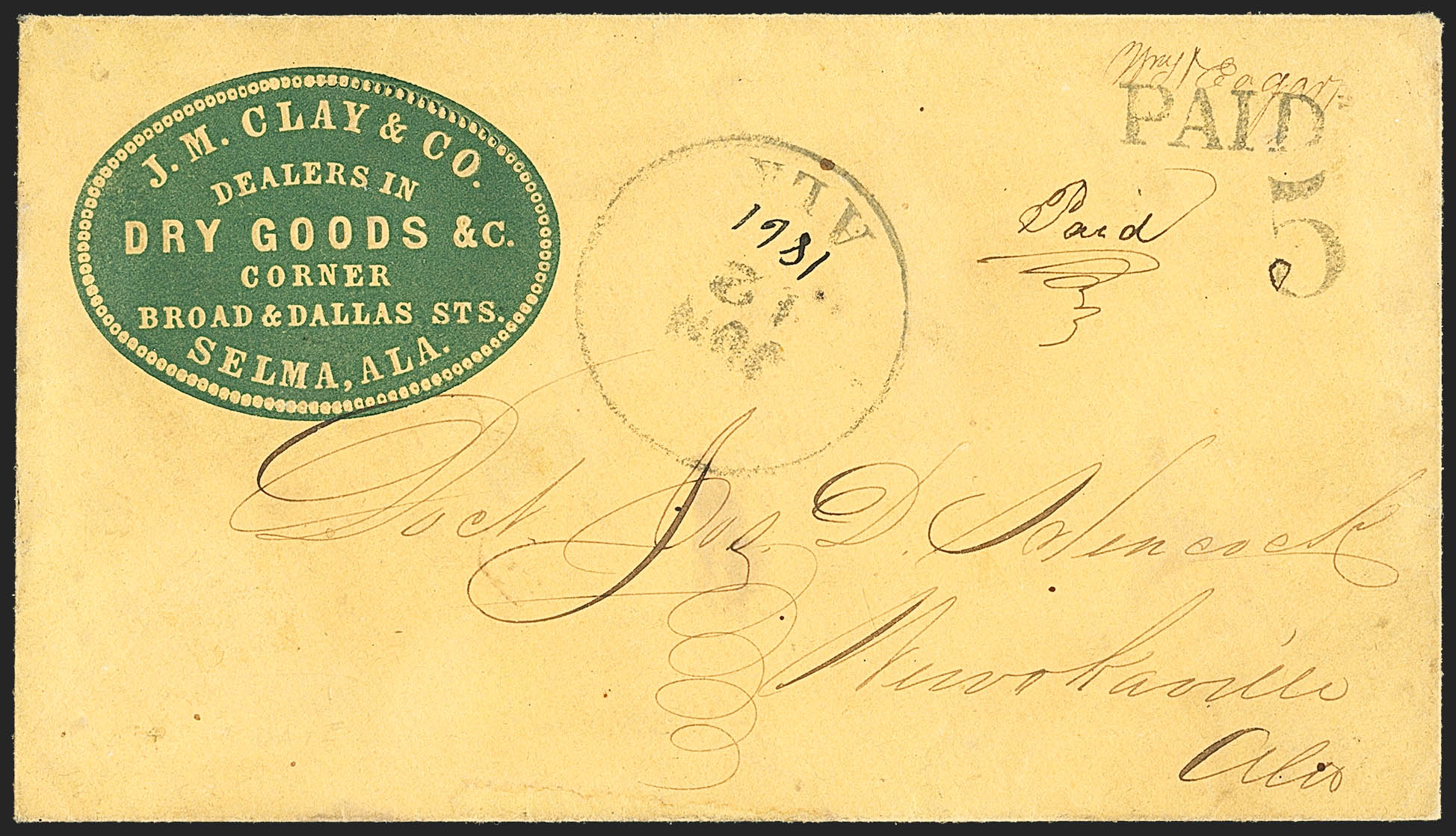 Sale no. 1129 — Lot no. 517 — Siegel Auction Galleries