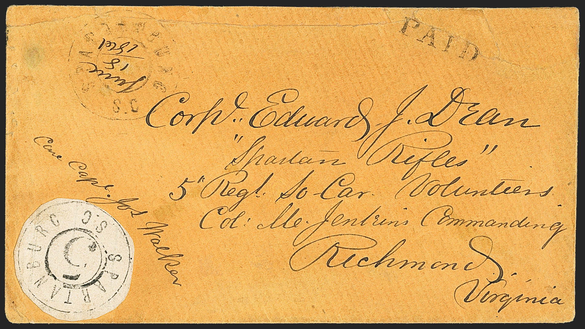 Sale no. 1129 — Lot no. 519 — Siegel Auction Galleries