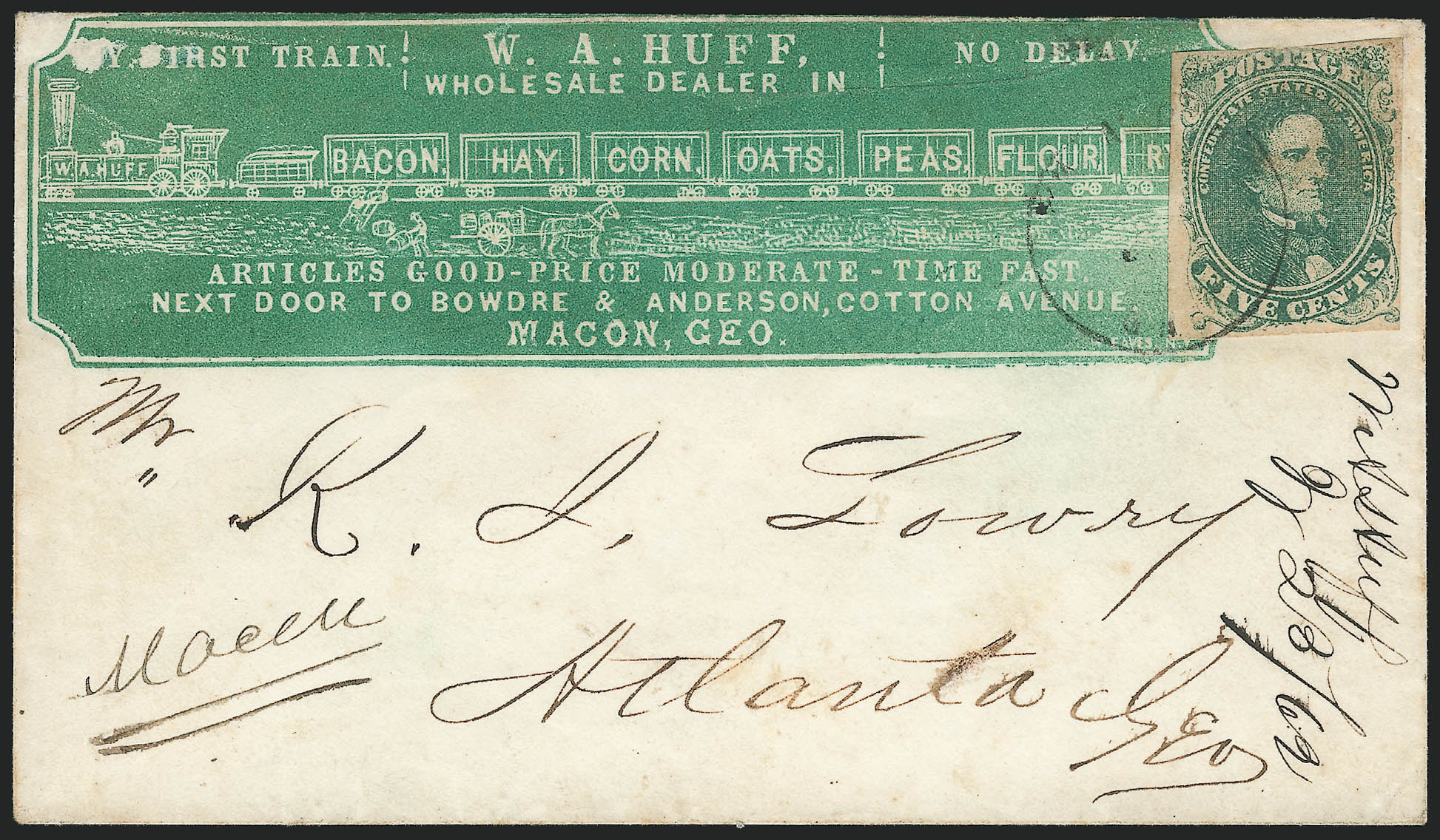 Sale no. 1129 — Lot no. 523 — Siegel Auction Galleries