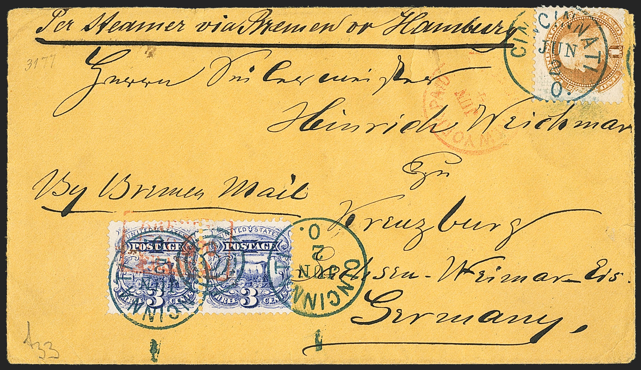 Sale no. 1133 — Lot no. 294 — Siegel Auction Galleries