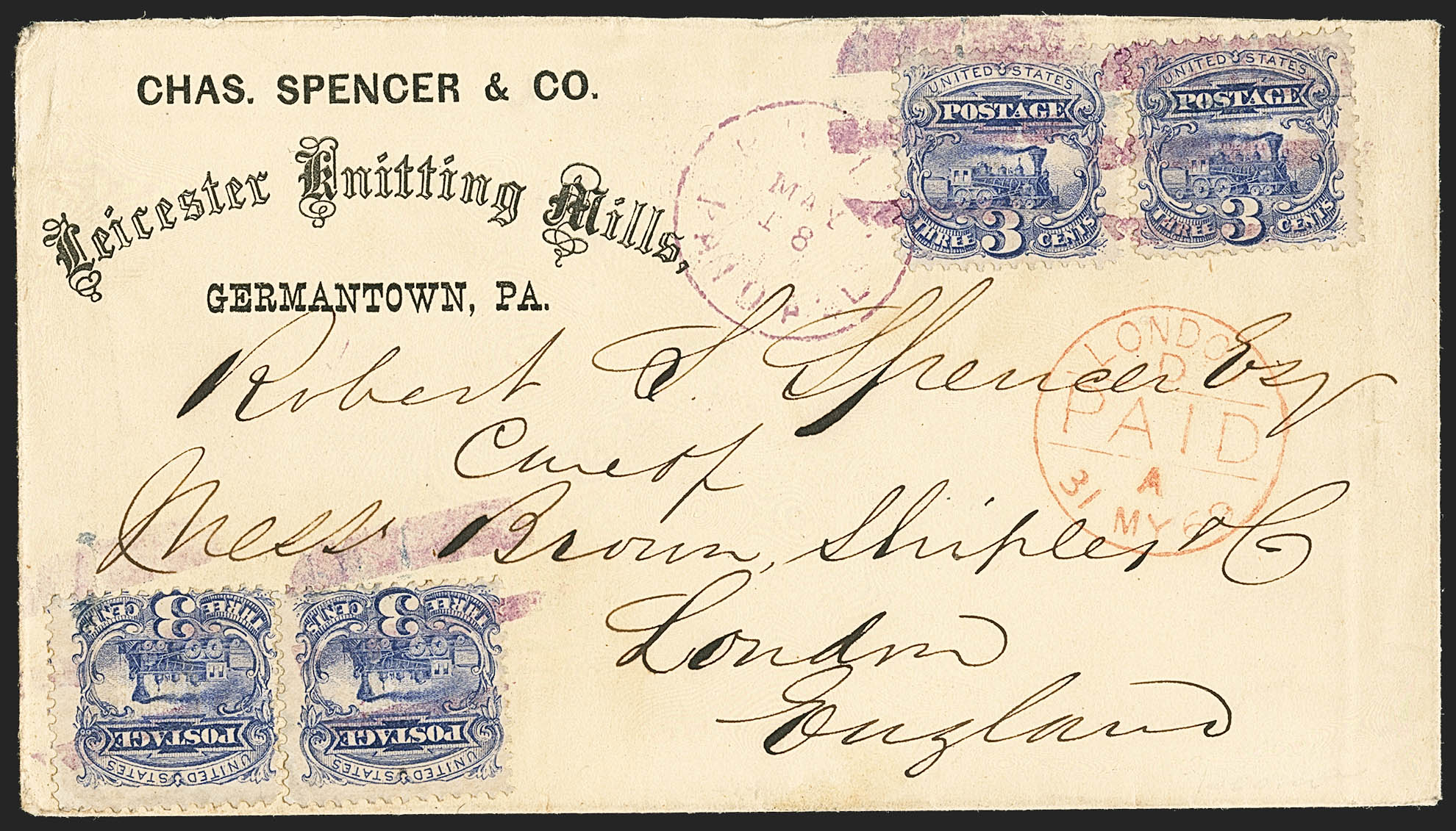 Sale no. 1133 — Lot no. 305 — Siegel Auction Galleries
