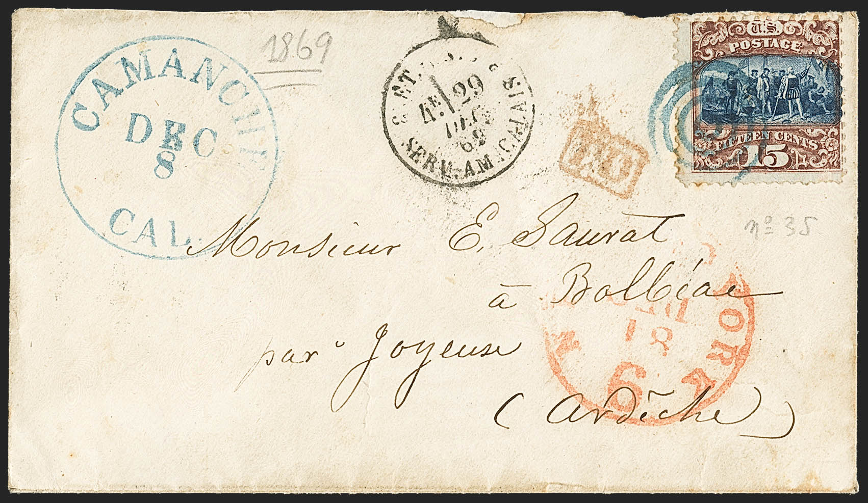 Sale no. 1133 — Lot no. 319 — Siegel Auction Galleries