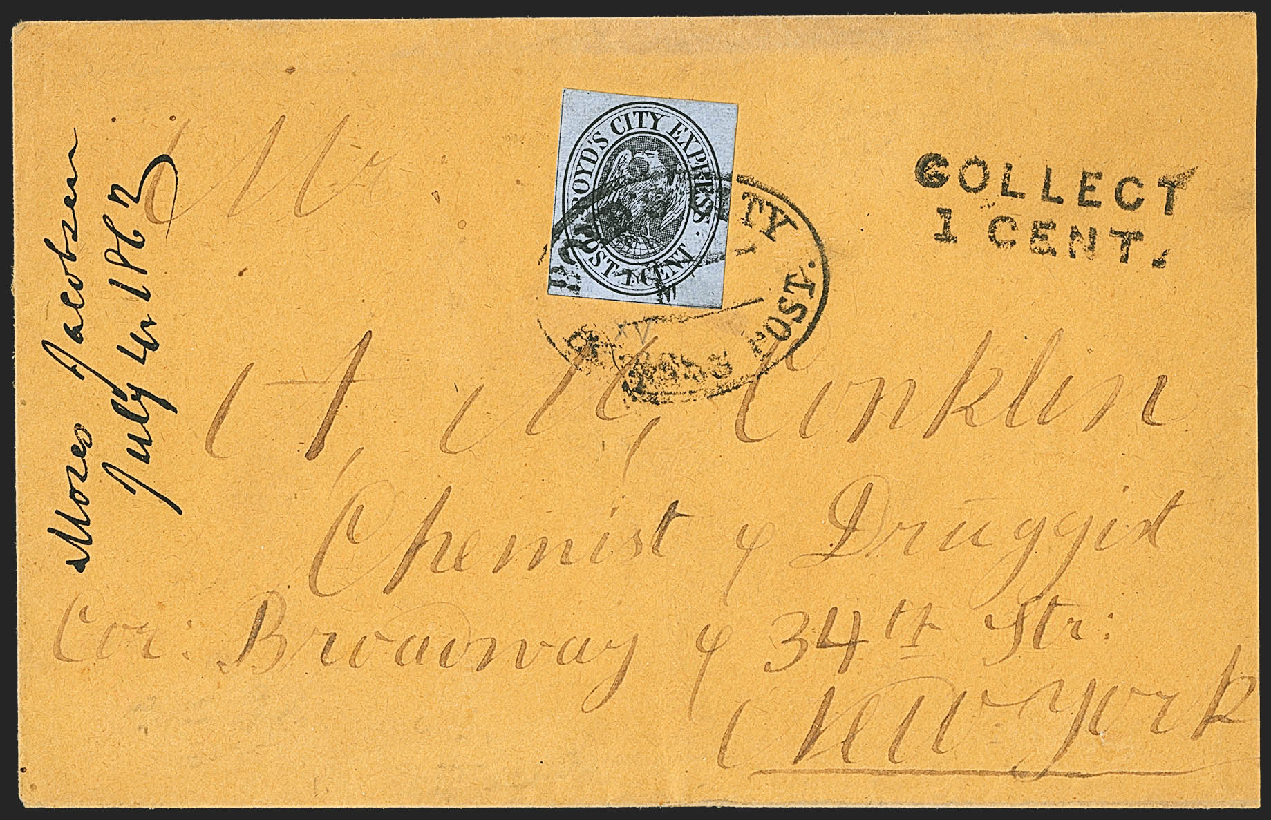 Sale no. 1133 — Lot no. 525 — Siegel Auction Galleries