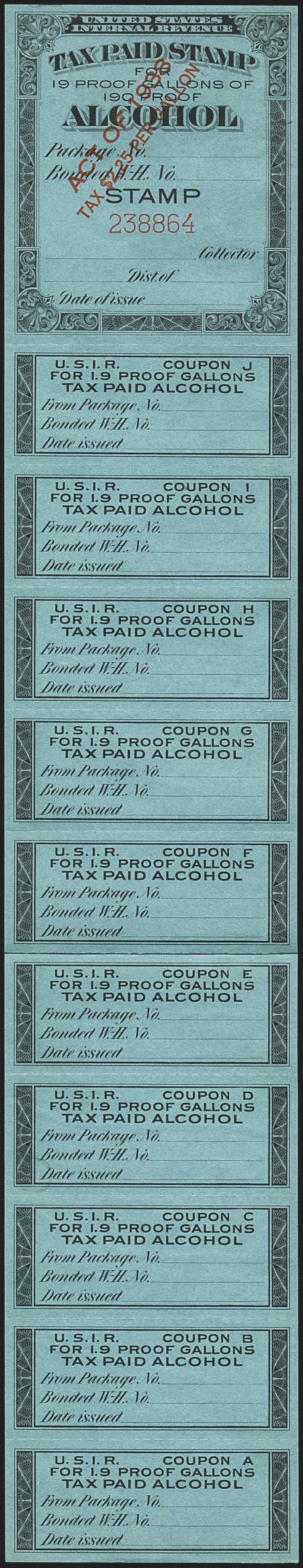 Sale no. 1133 — Lot no. 581 — Siegel Auction Galleries