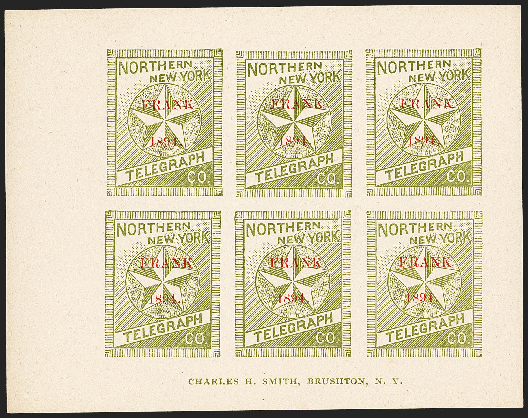 Sale no. 1133 — Lot no. 619 — Siegel Auction Galleries