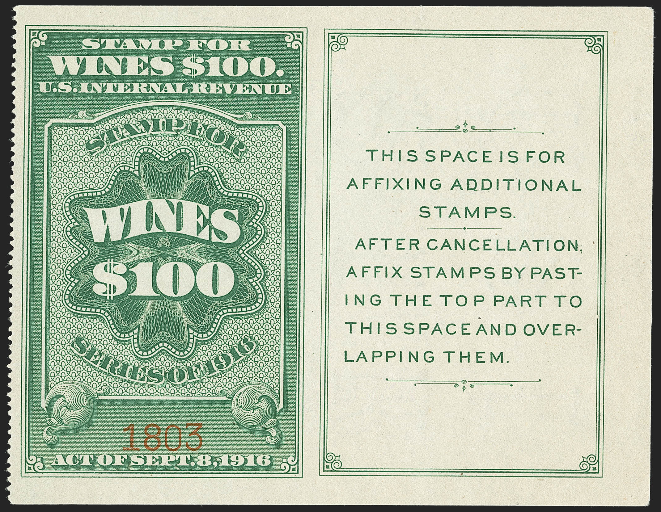Sale no. 1140 — Lot no. 1352 — Siegel Auction Galleries