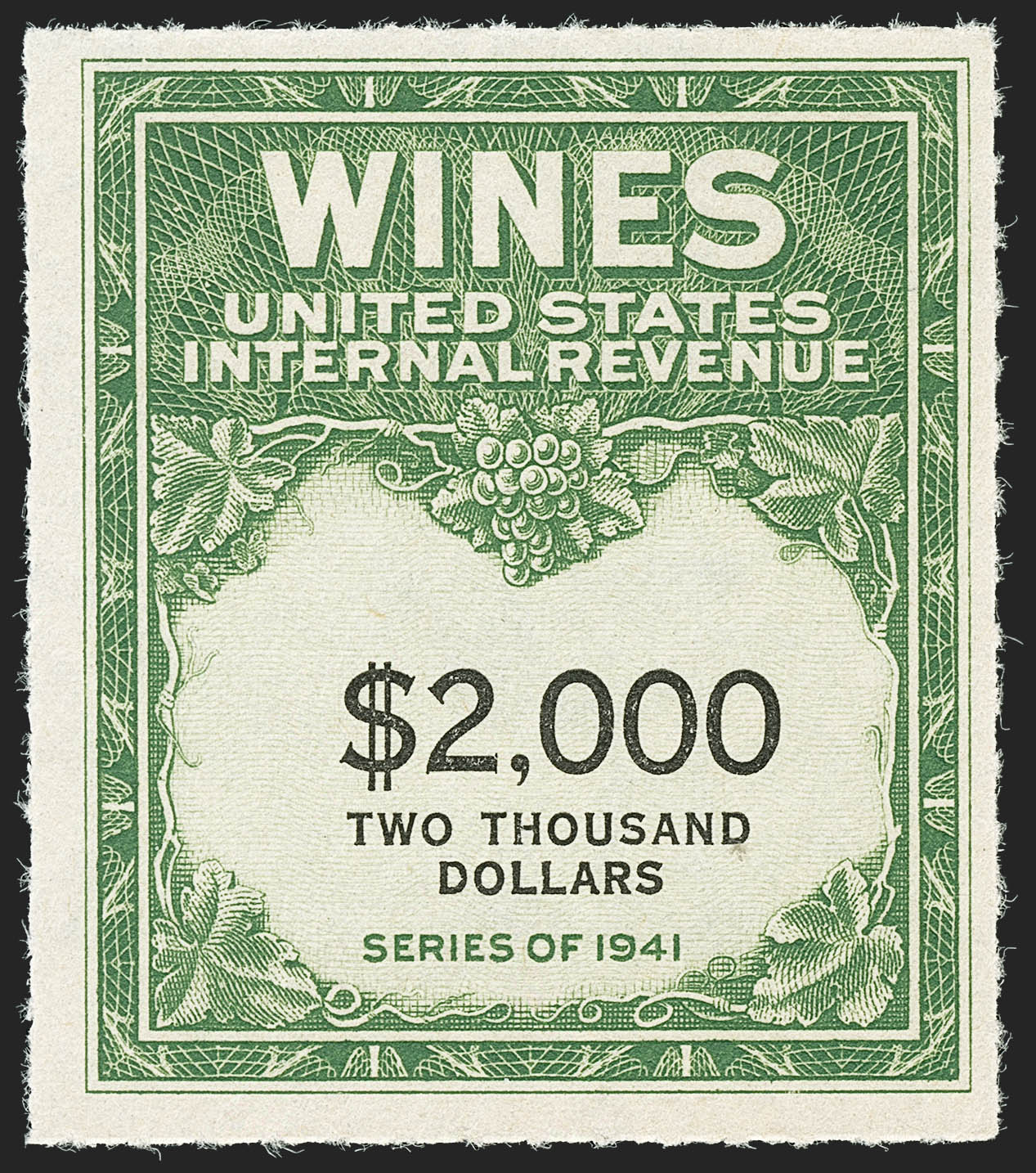 Sale no. 1140 — Lot no. 1363 — Siegel Auction Galleries