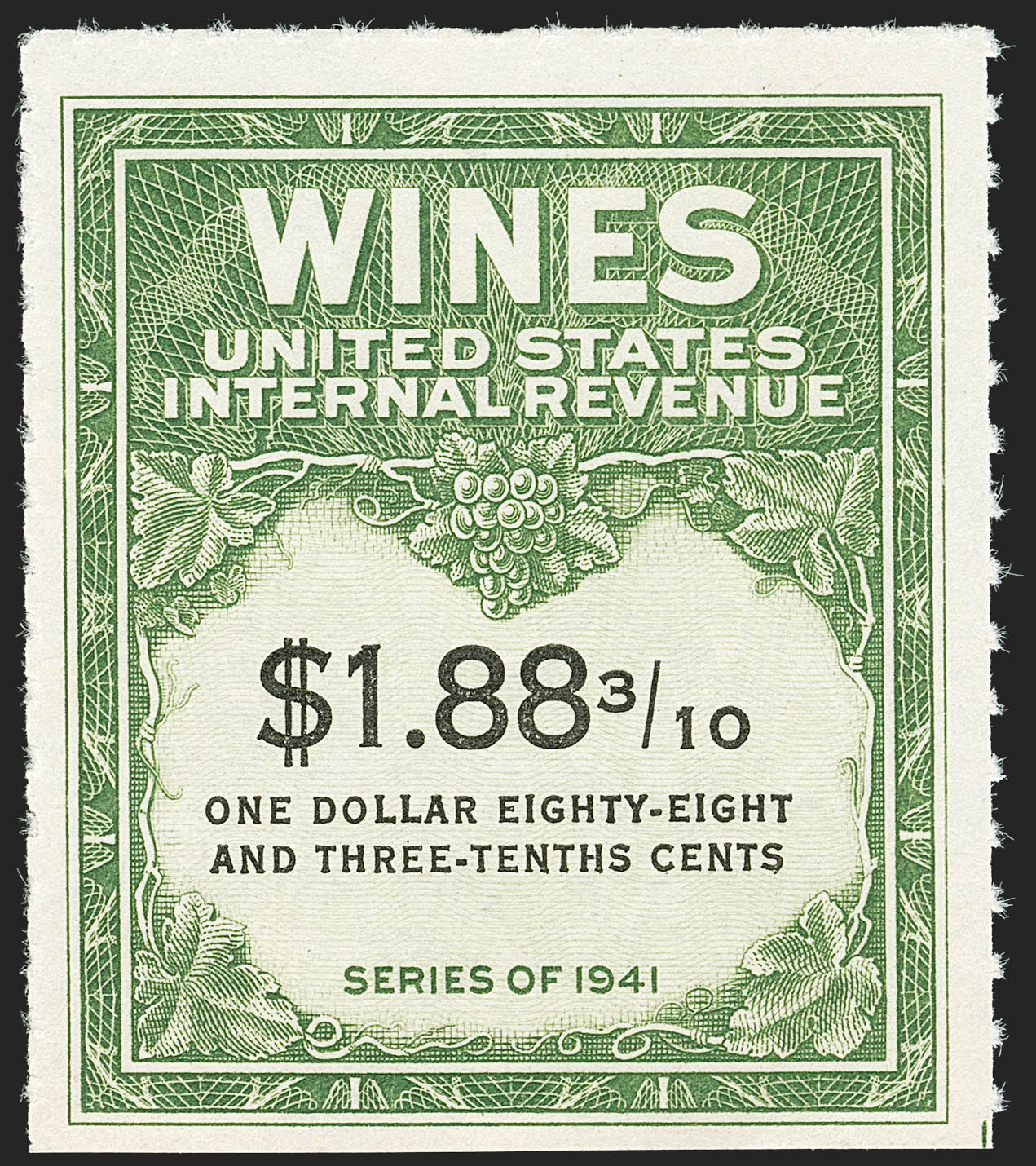 Sale no. 1140 — Lot no. 1369 — Siegel Auction Galleries