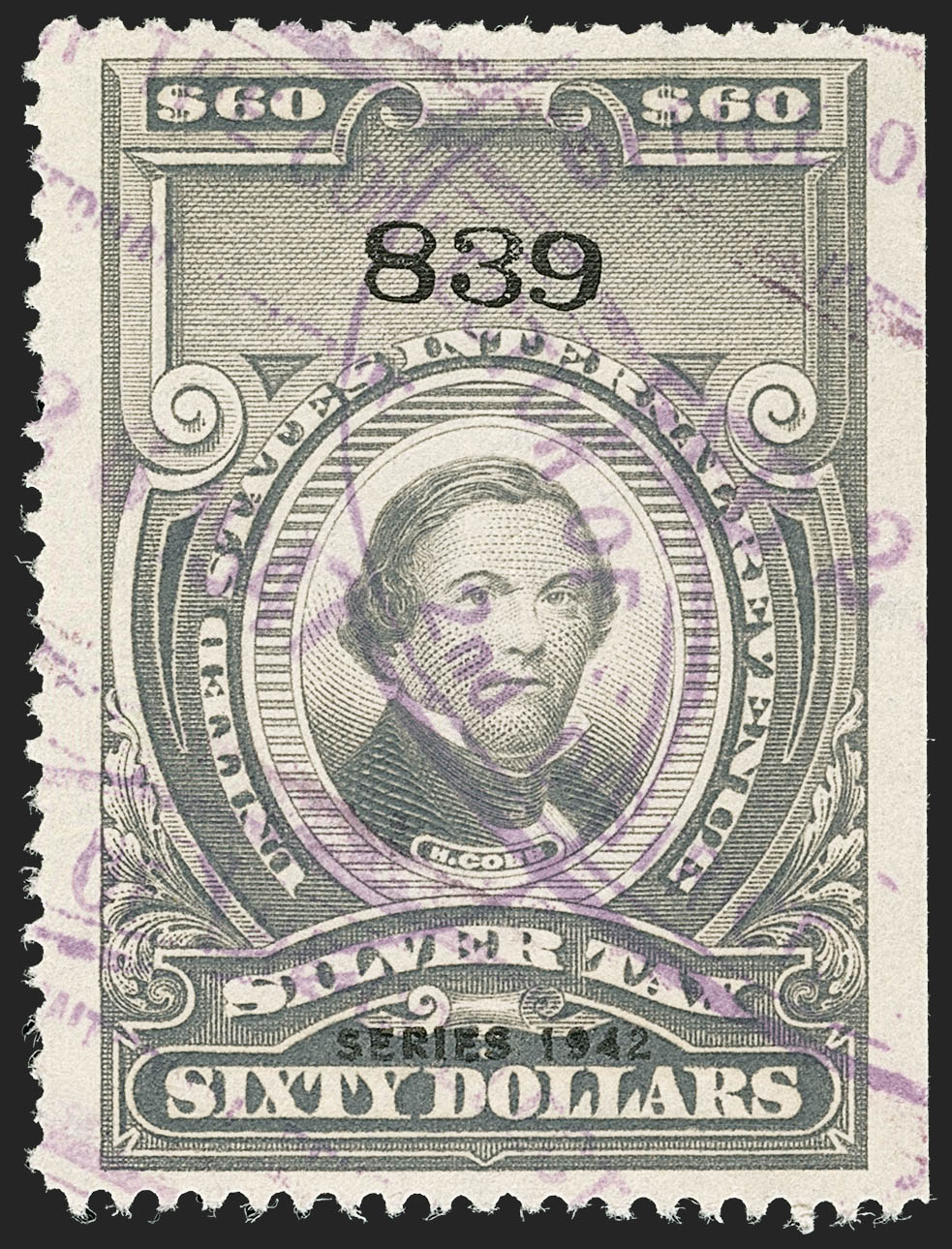 Sale no. 1140 — Lot no. 1400 — Siegel Auction Galleries