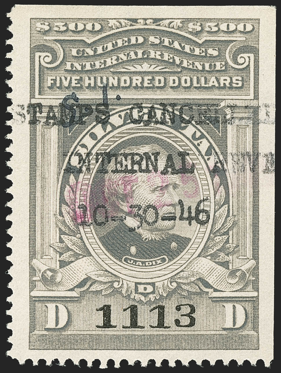 Sale no. 1140 — Lot no. 1408 — Siegel Auction Galleries