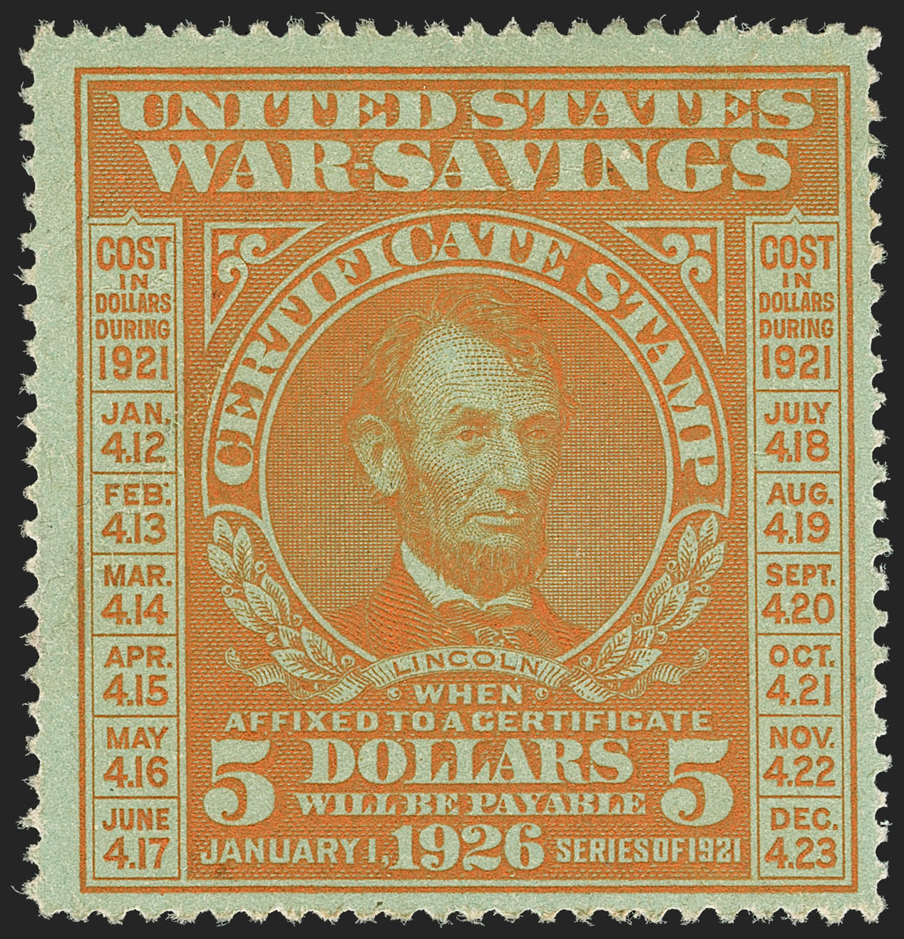 Sale no. 1140 — Lot no. 1474 — Siegel Auction Galleries