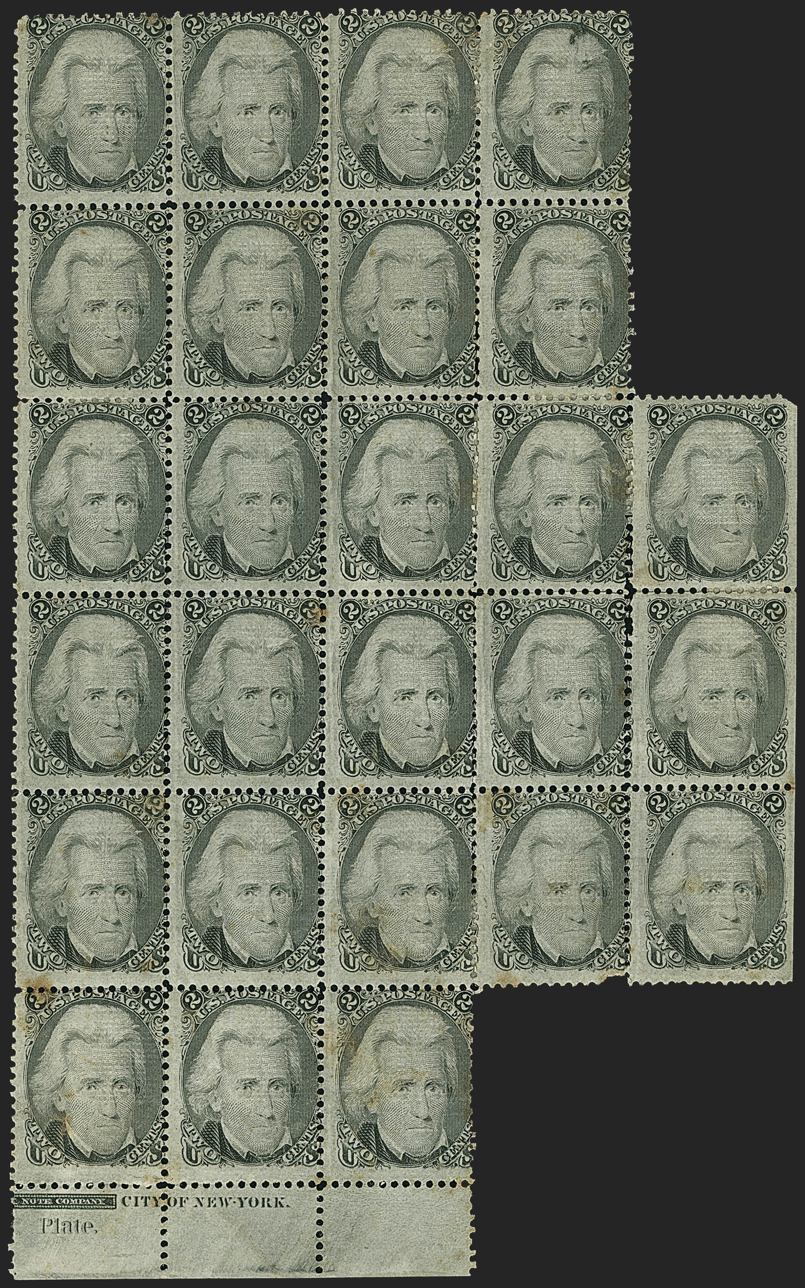 Sale no. 1140 — Lot no. 451 — Siegel Auction Galleries