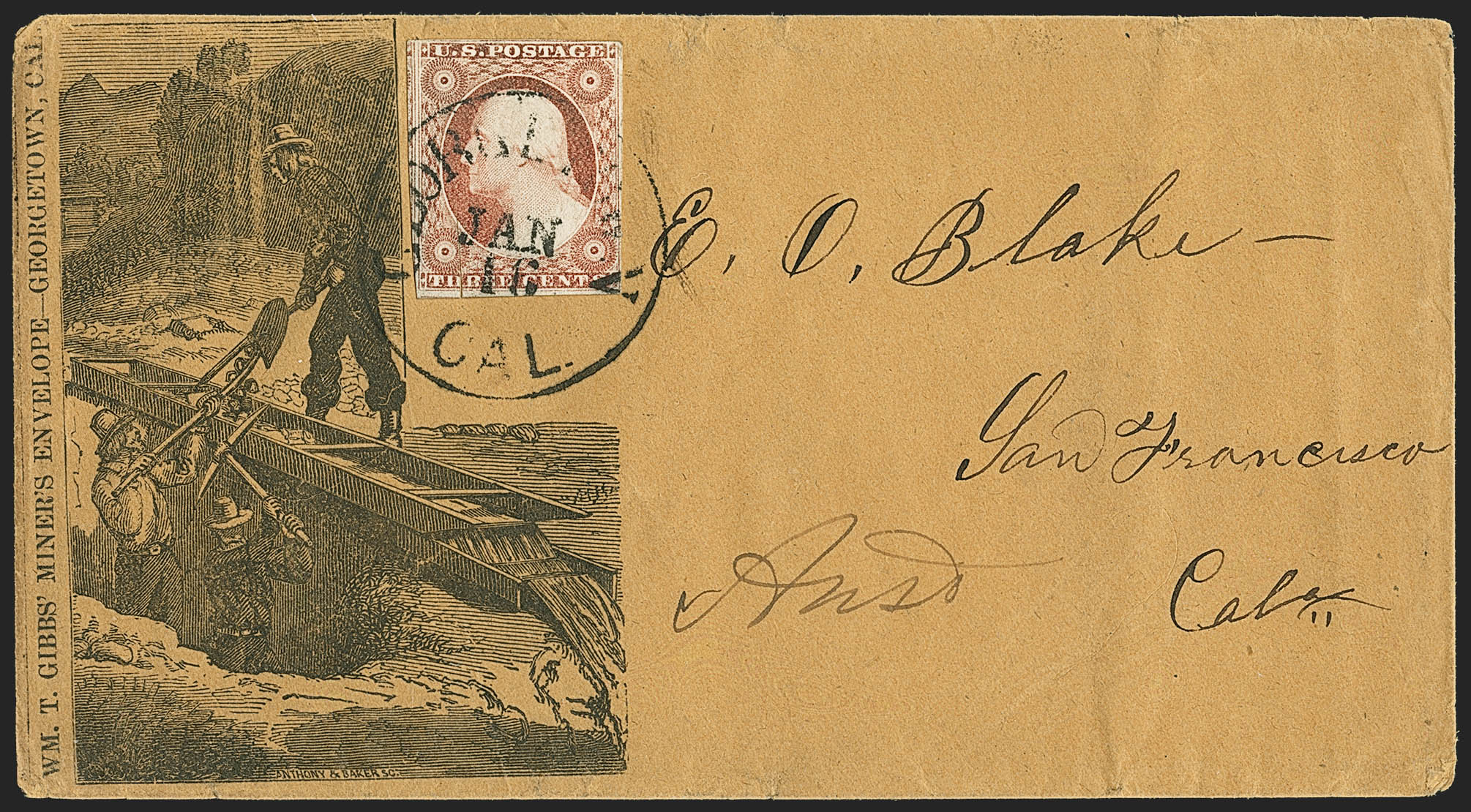 Sale no. 1144 — Lot no. 155 — Siegel Auction Galleries