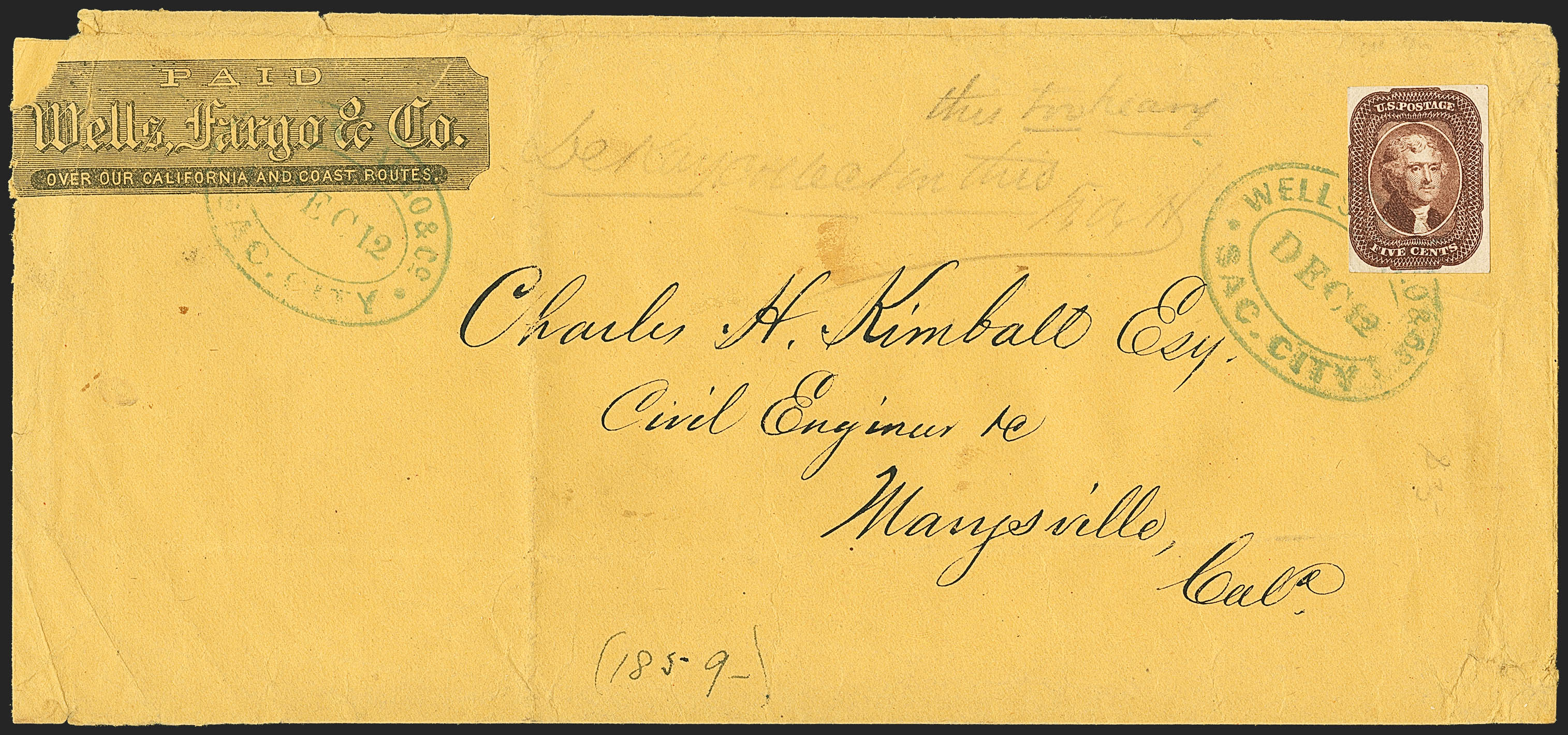 Sale no. 1144 — Lot no. 168 — Siegel Auction Galleries