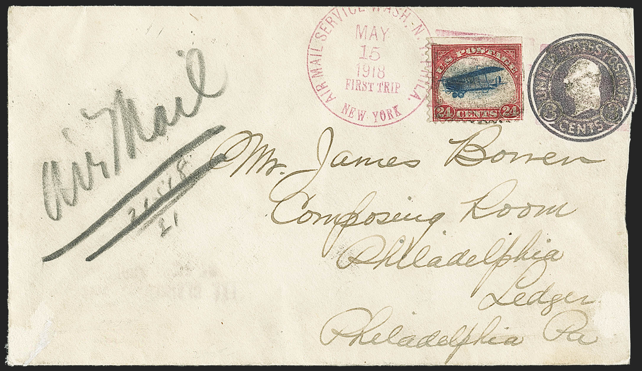 Sale no. 1147 — Lot no. 5 — Siegel Auction Galleries