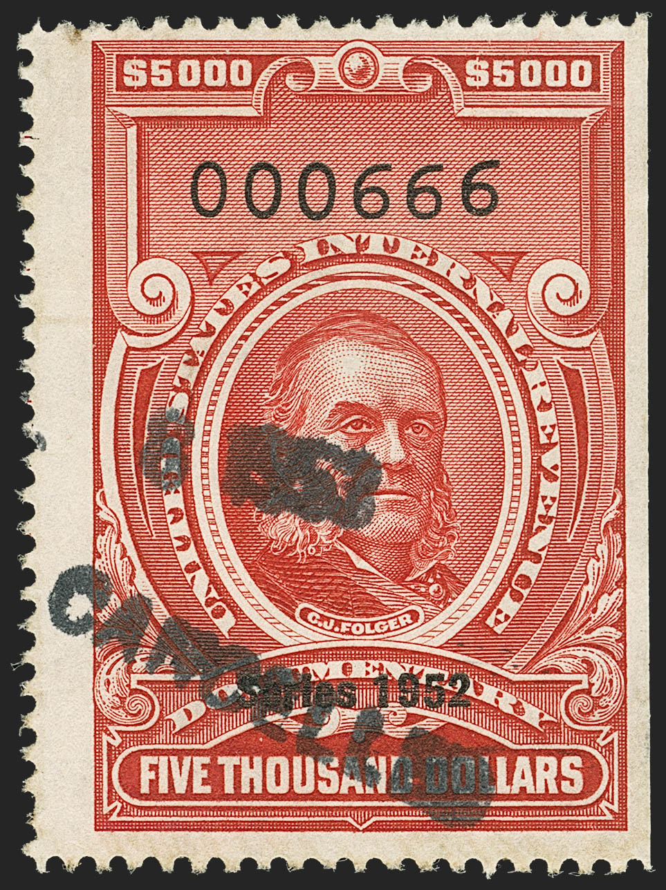 Sale no. 1149 — Lot no. 256 — Siegel Auction Galleries